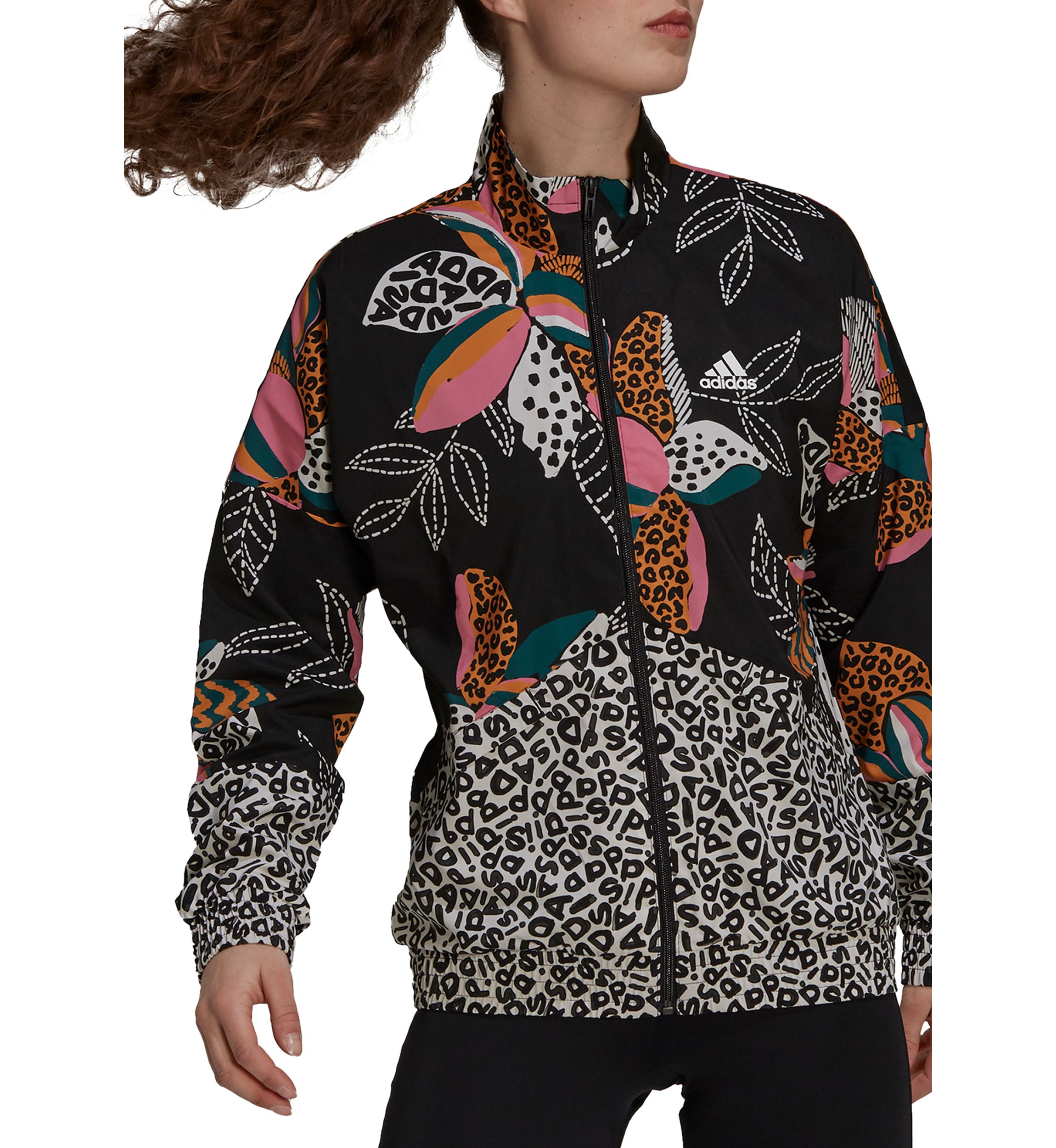 Farm Print Windbreaker