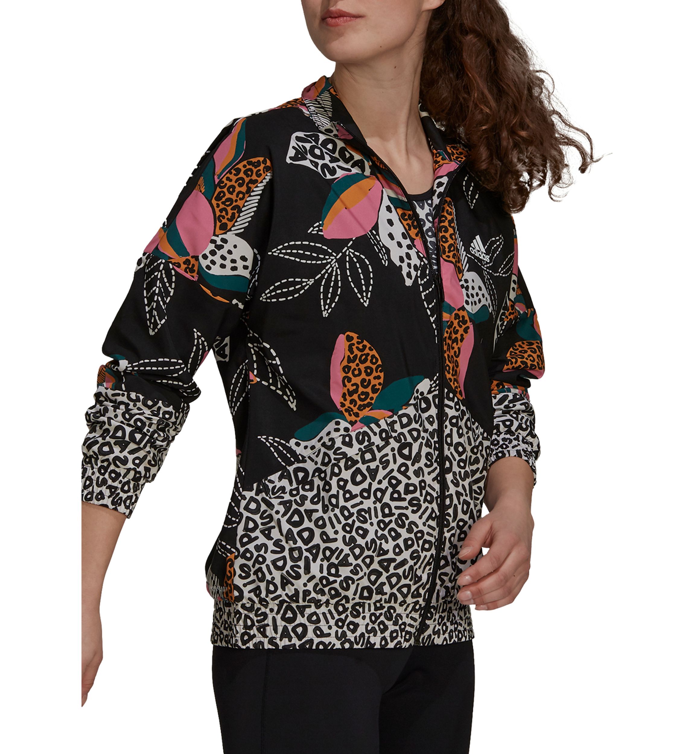 Farm Print Windbreaker