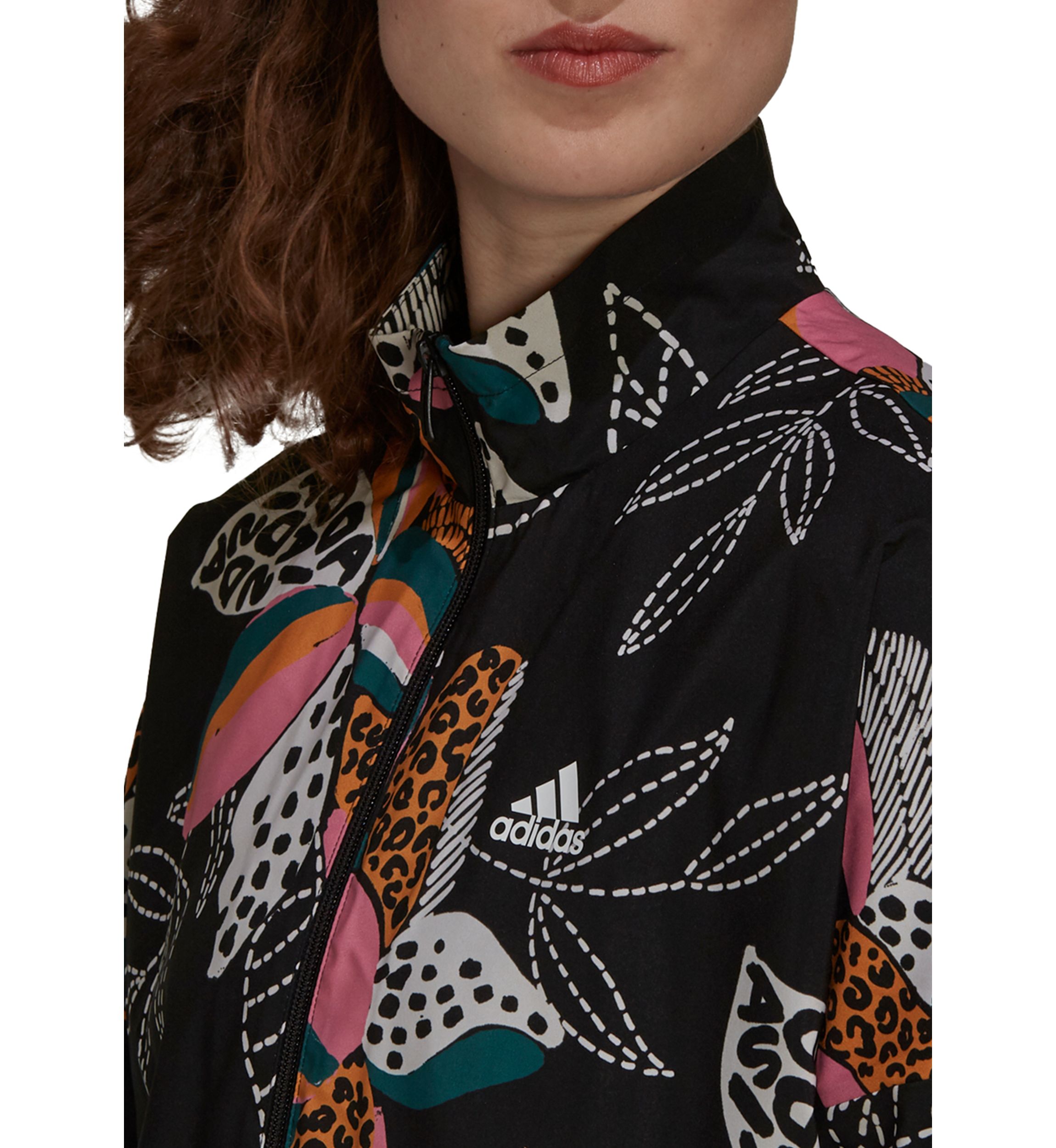 Farm Print Windbreaker