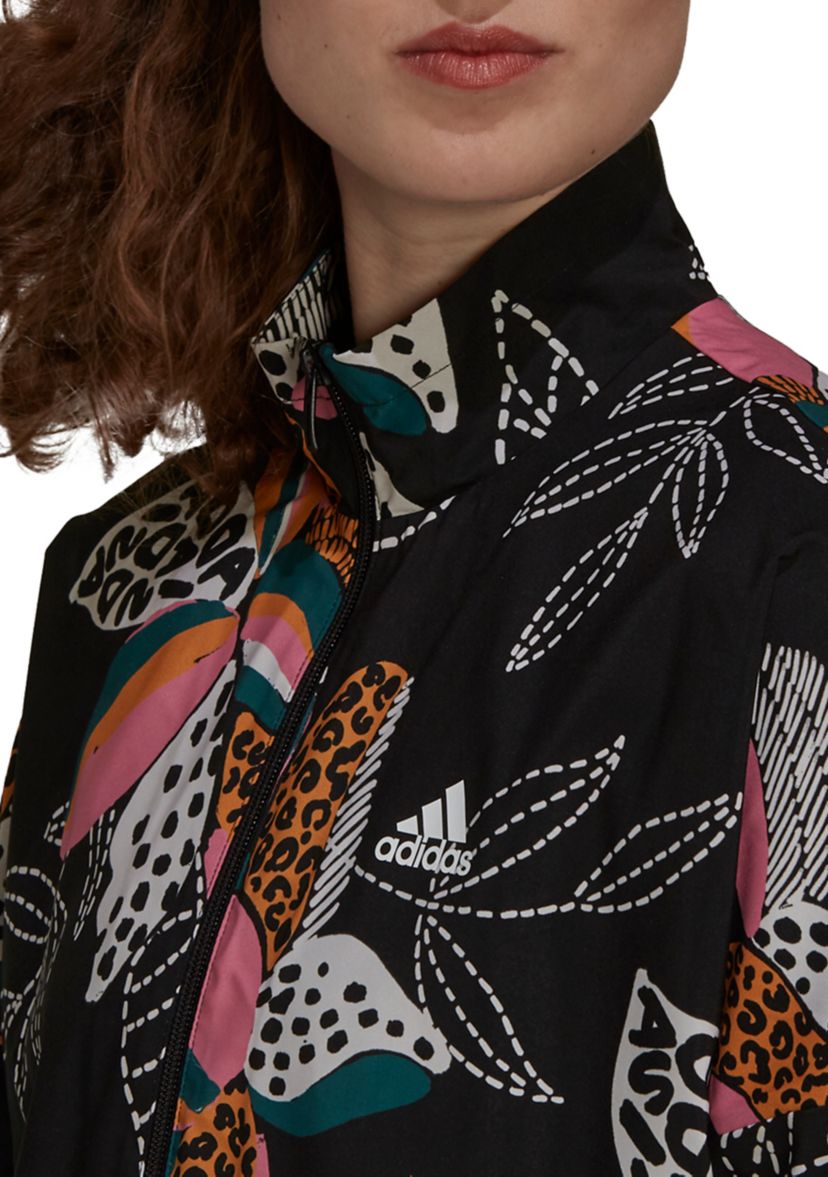 Farm Print Windbreaker