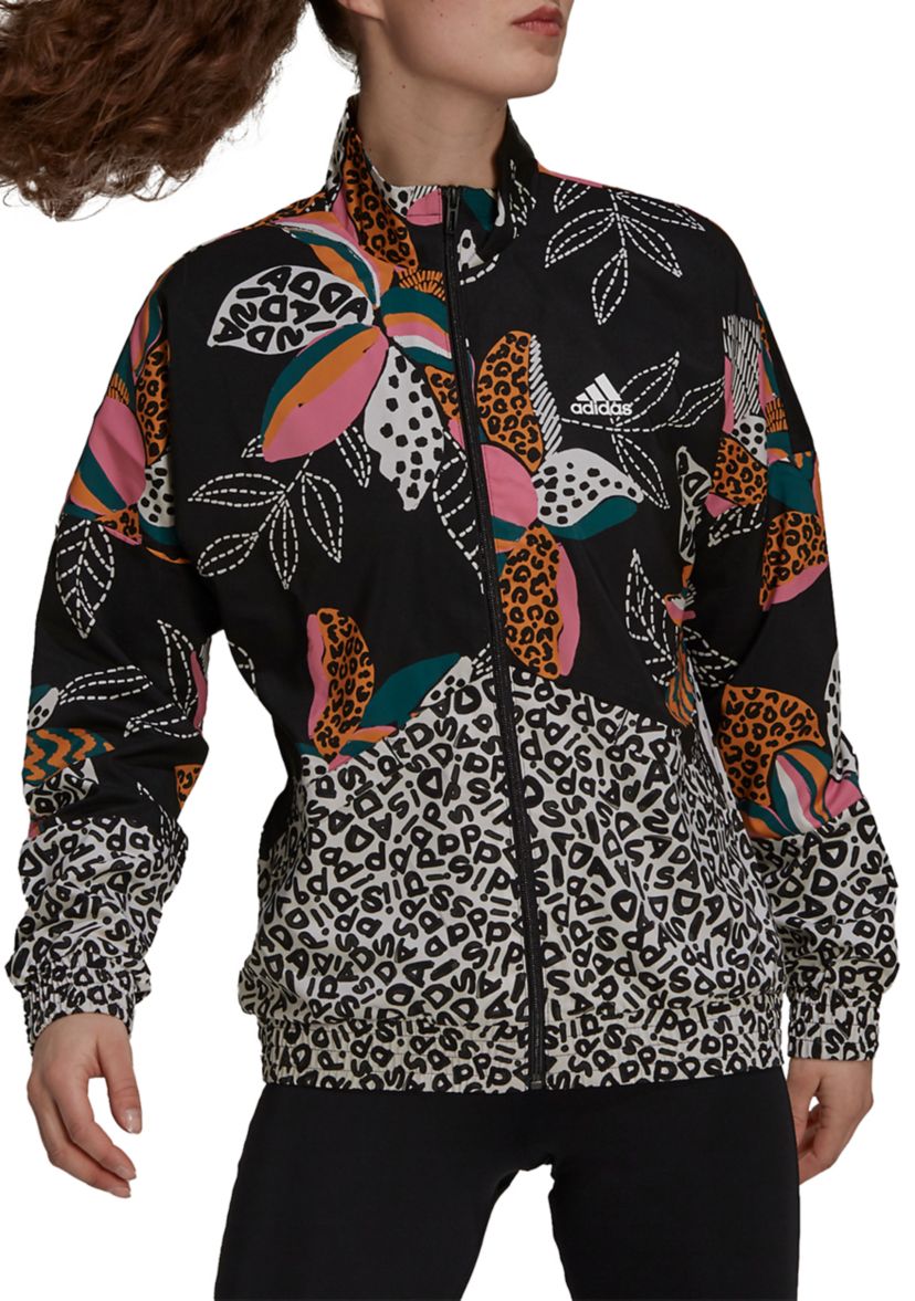 Farm Print Windbreaker
