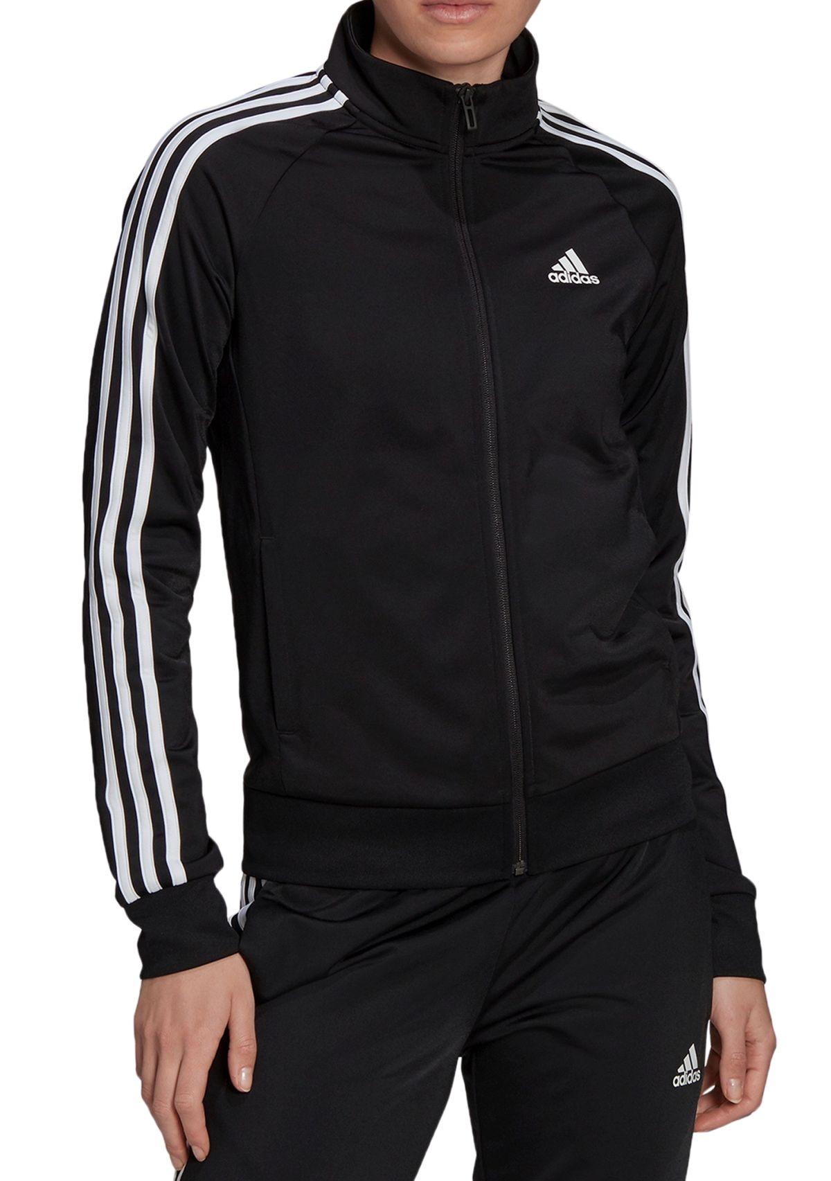 3 Stripe Tricot Full Zip Jacket