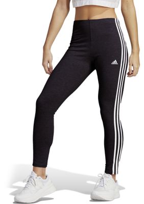 Essentials 3-Stripes High-Waisted Single Jersey Leggings