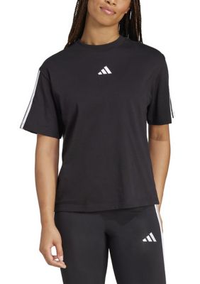 adidas Women's Essentials 3 Stripes Boyfriend T-Shirt