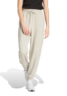 adidas Women's Essentials Small Logo French Terry Cuffed Joggers