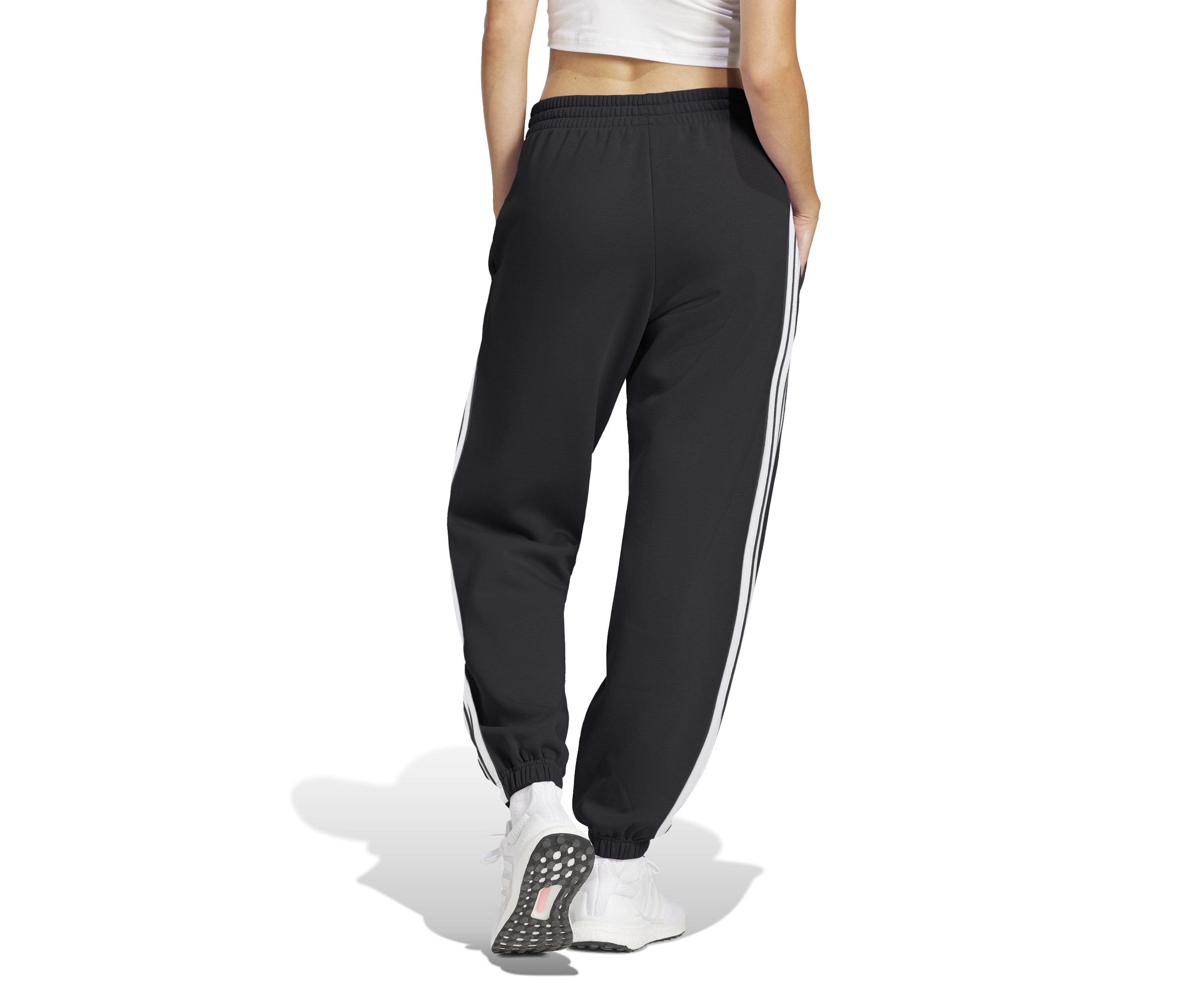 Essentials 3-Stripes French Terry Cuffed Jogger Pants