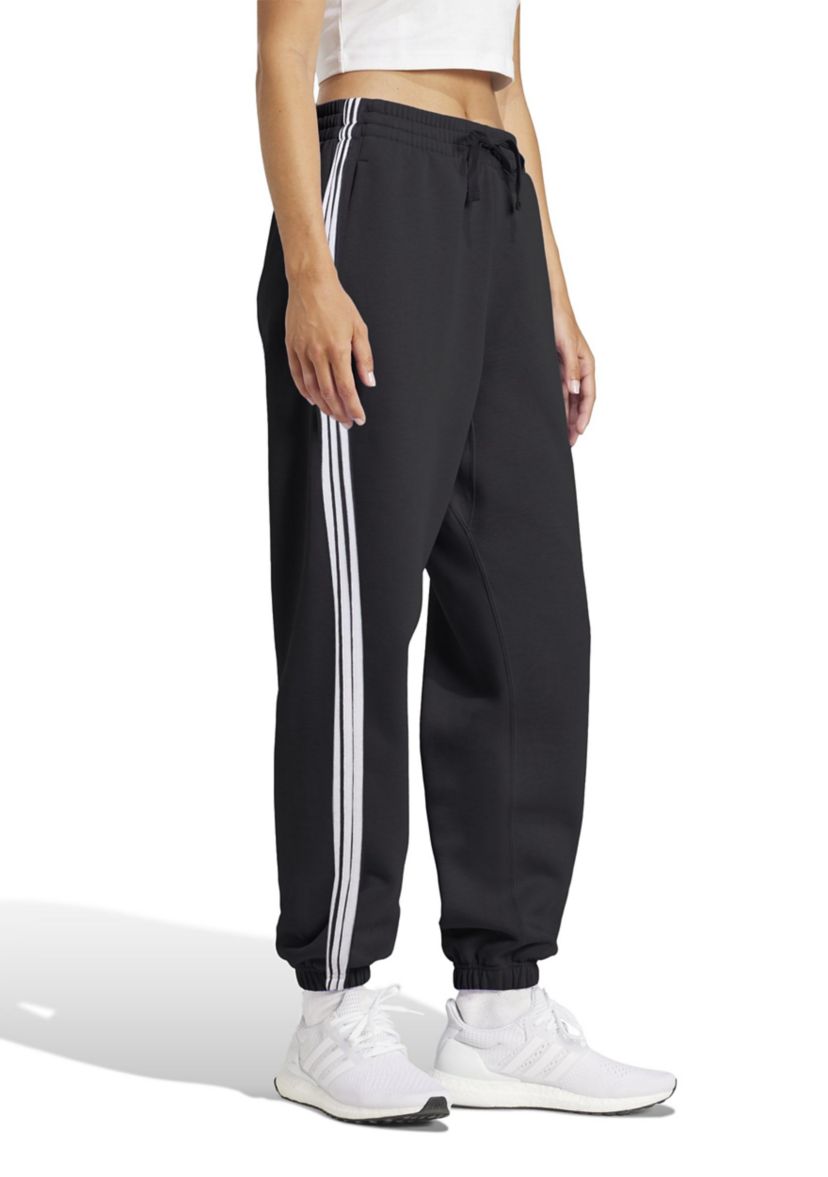 Essentials 3-Stripes French Terry Cuffed Jogger Pants