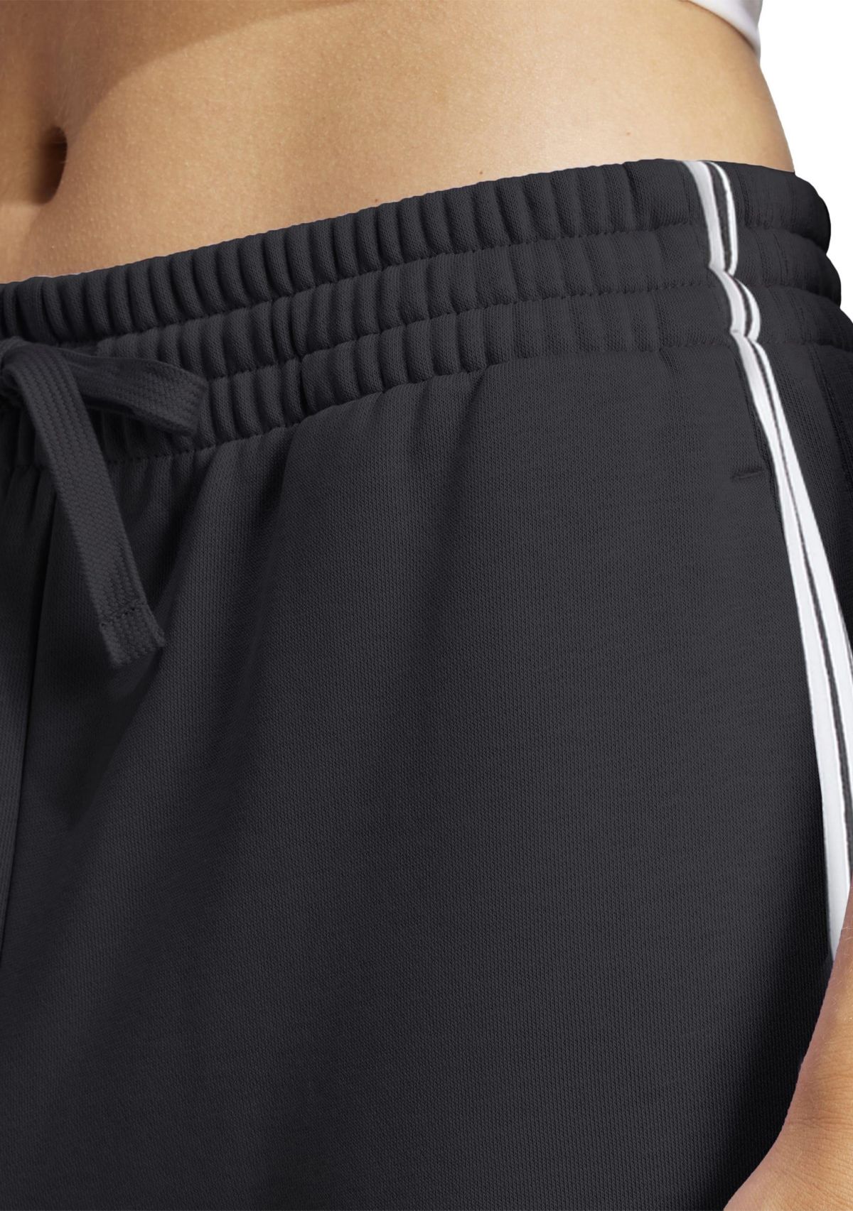 Essentials 3-Stripes French Terry Cuffed Jogger Pants