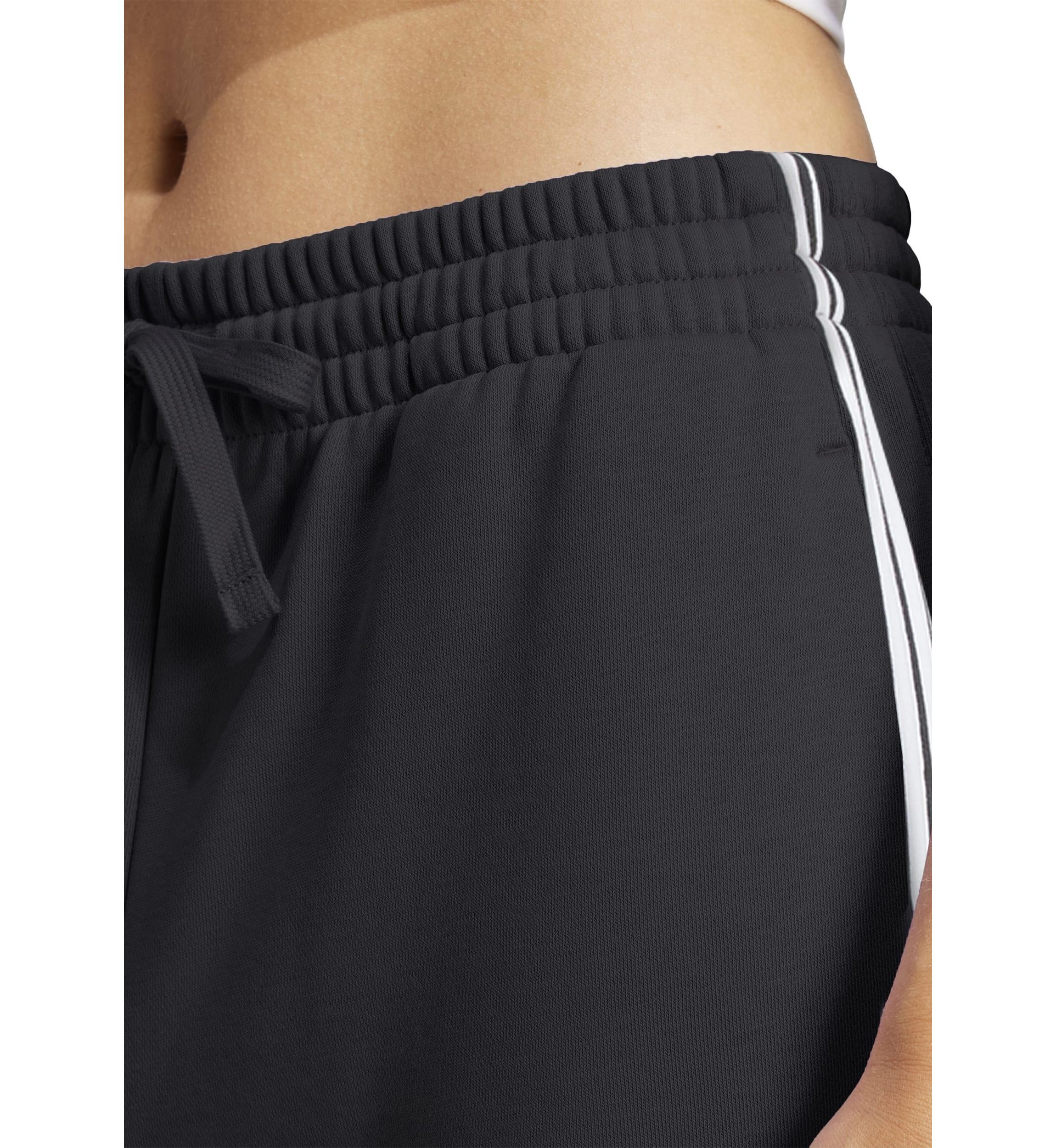 Essentials 3-Stripes French Terry Cuffed Jogger Pants