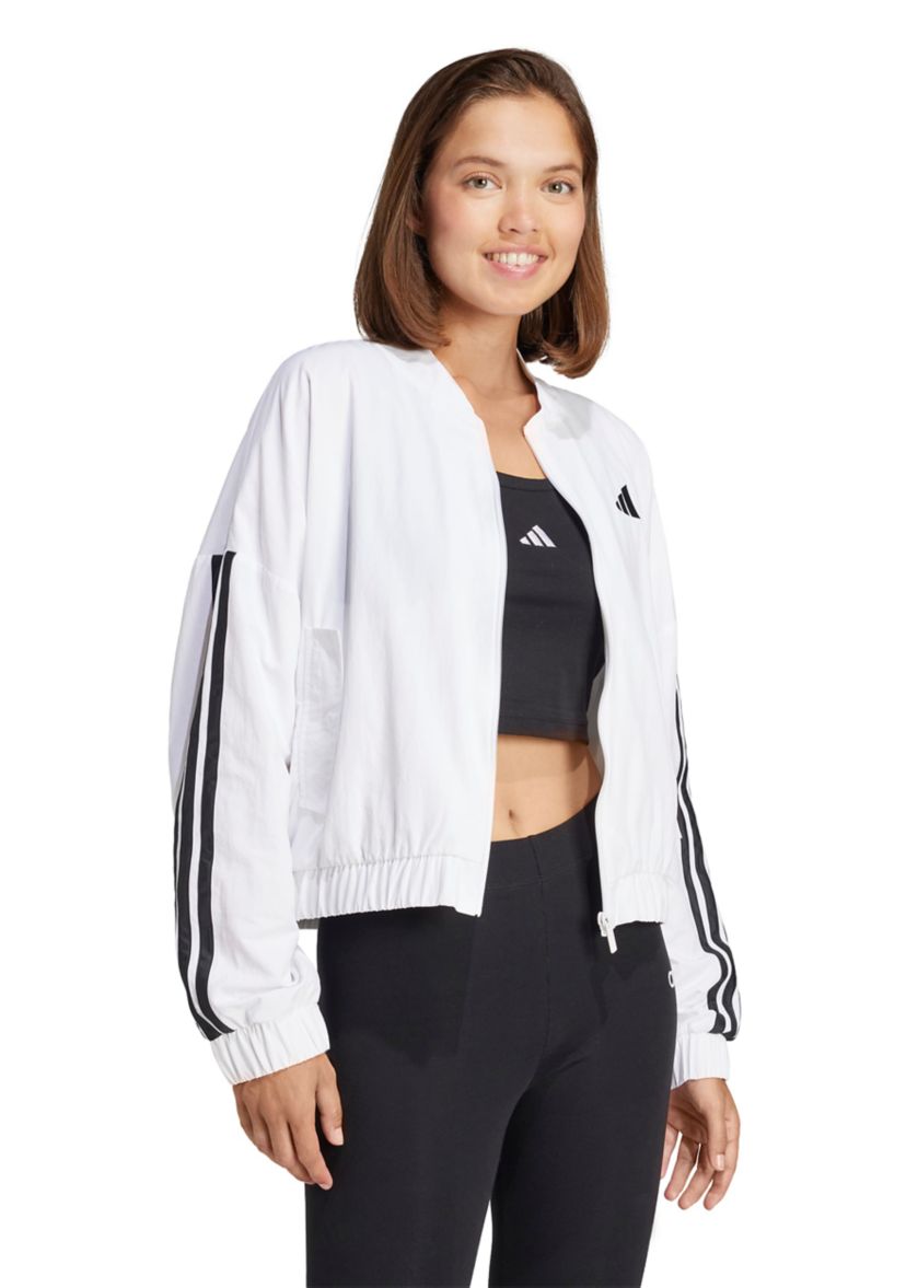 Essentials 3 Stripes Lifestyle Woven Bomber Jacket