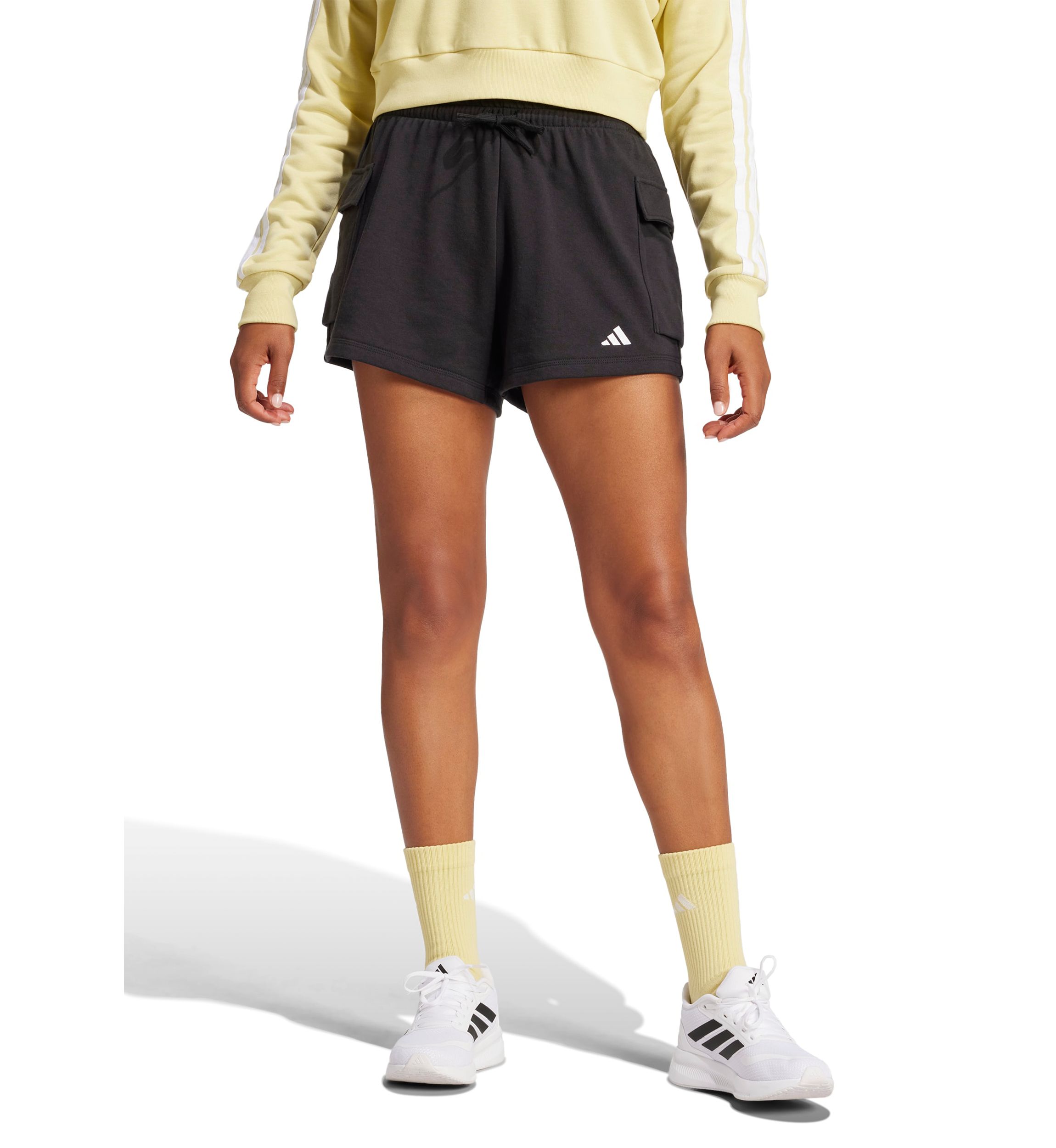 Essentials Small Logo French Terry Cargo Shorts