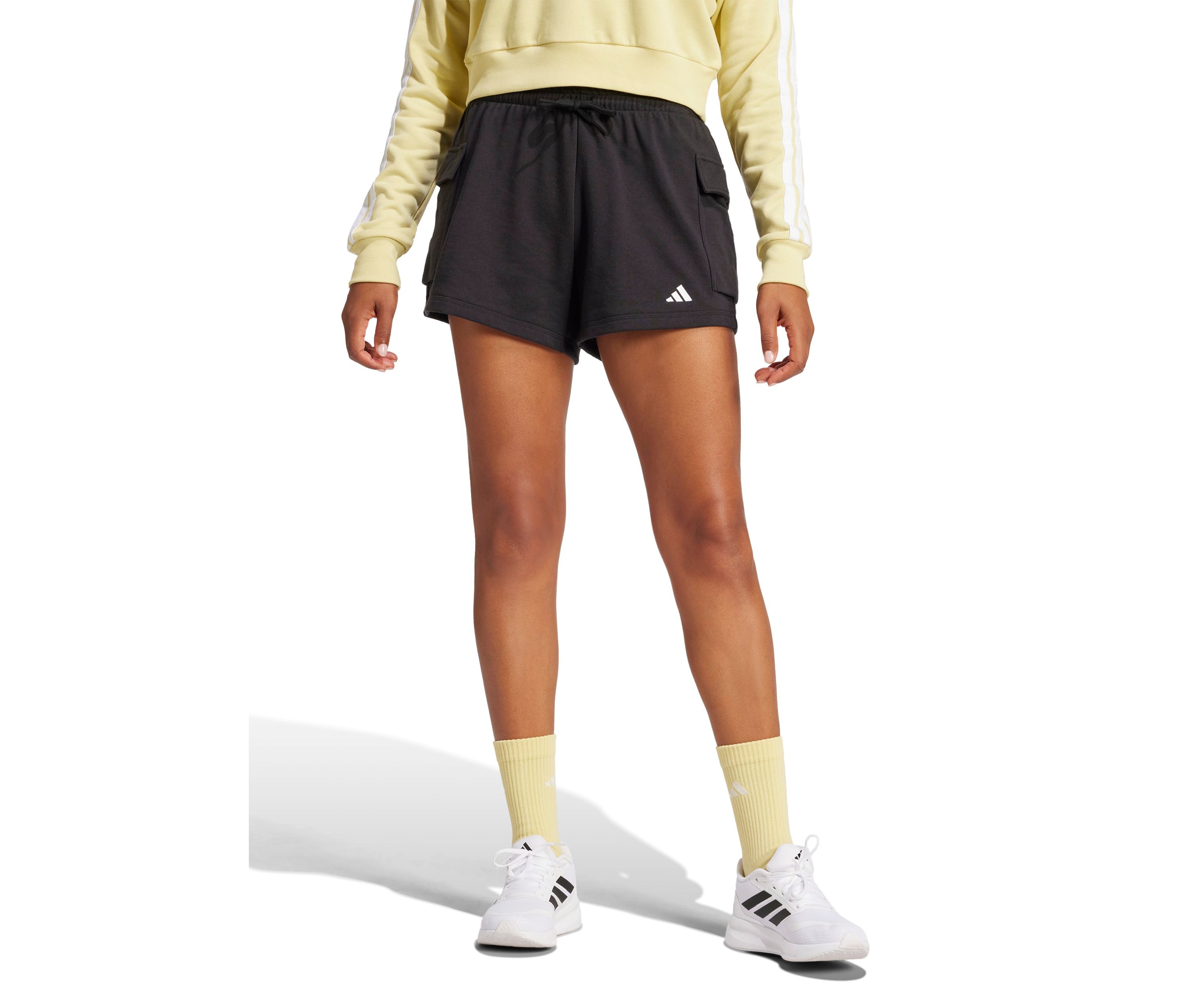 Essentials Small Logo French Terry Cargo Shorts