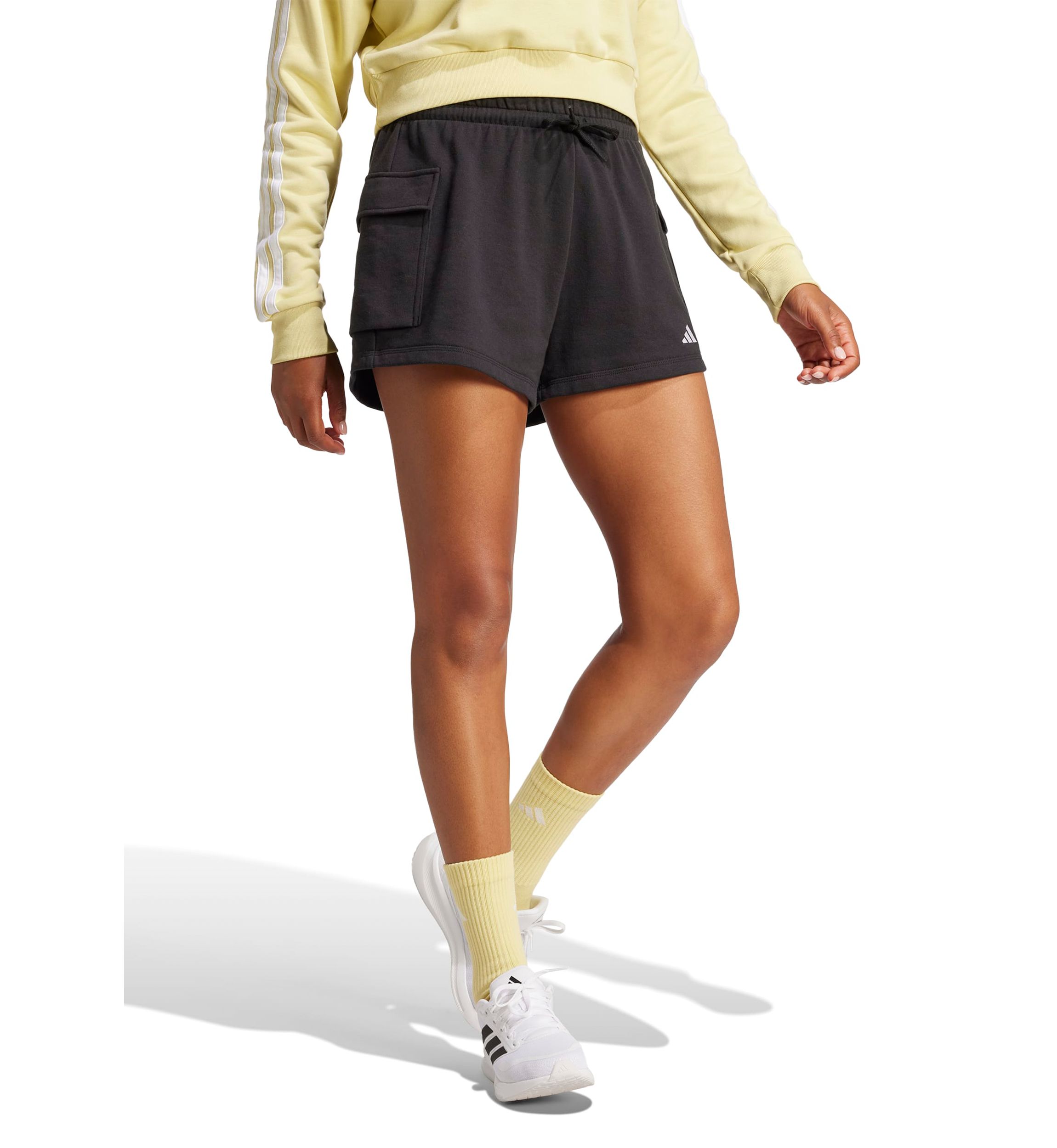 Essentials Small Logo French Terry Cargo Shorts