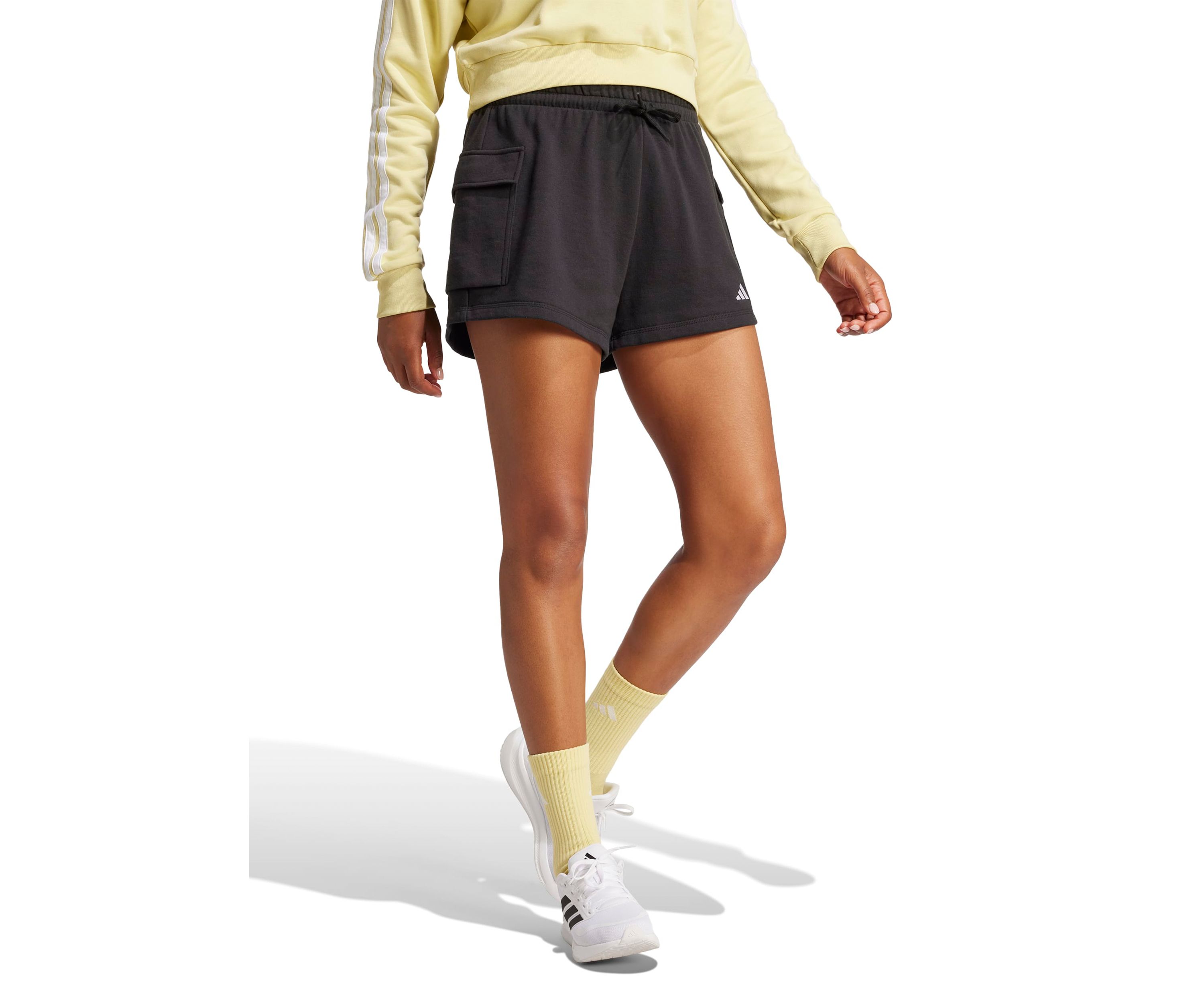 Essentials Small Logo French Terry Cargo Shorts