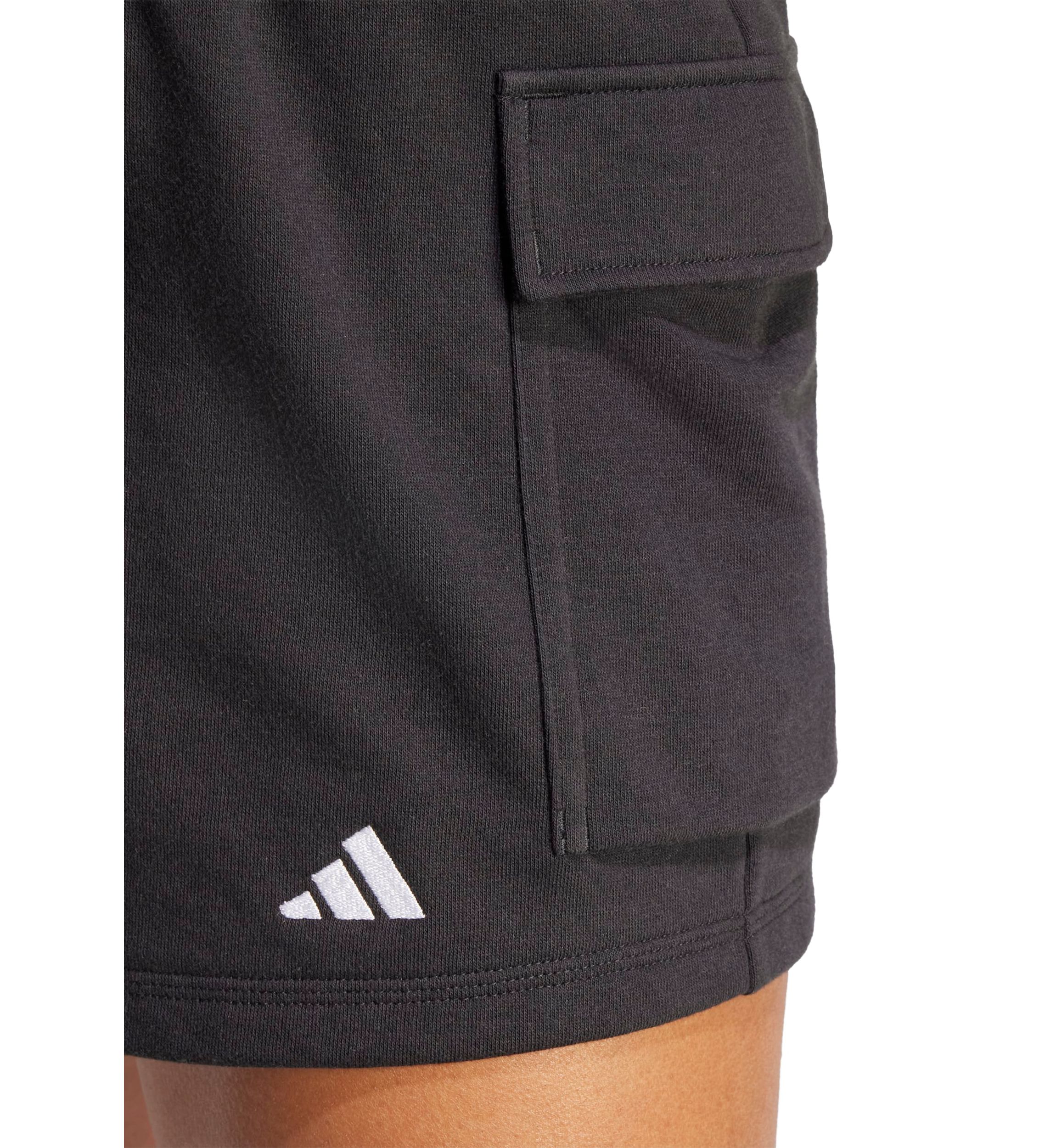 Essentials Small Logo French Terry Cargo Shorts