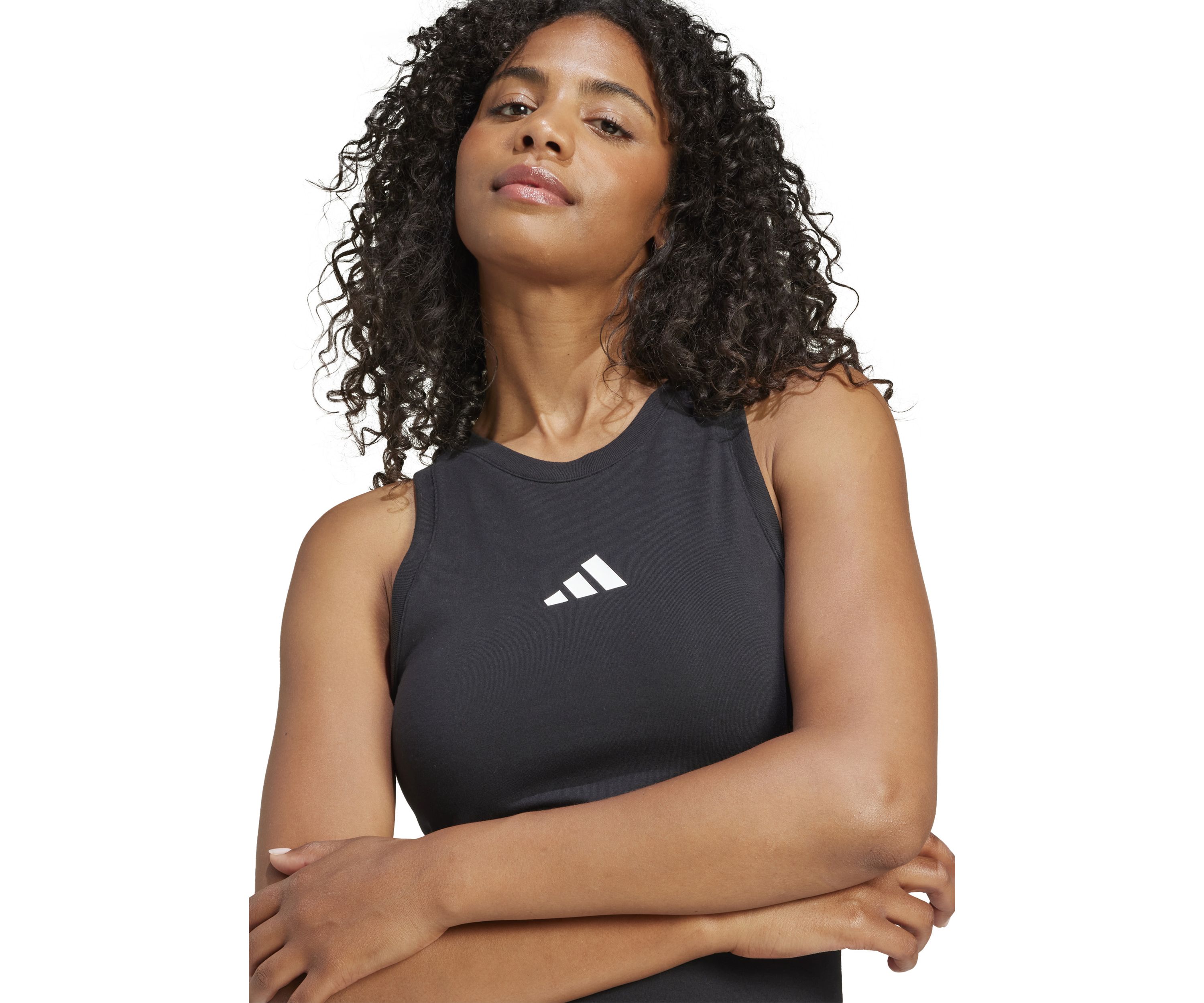 Womens Bodycon Tank Logo Dress