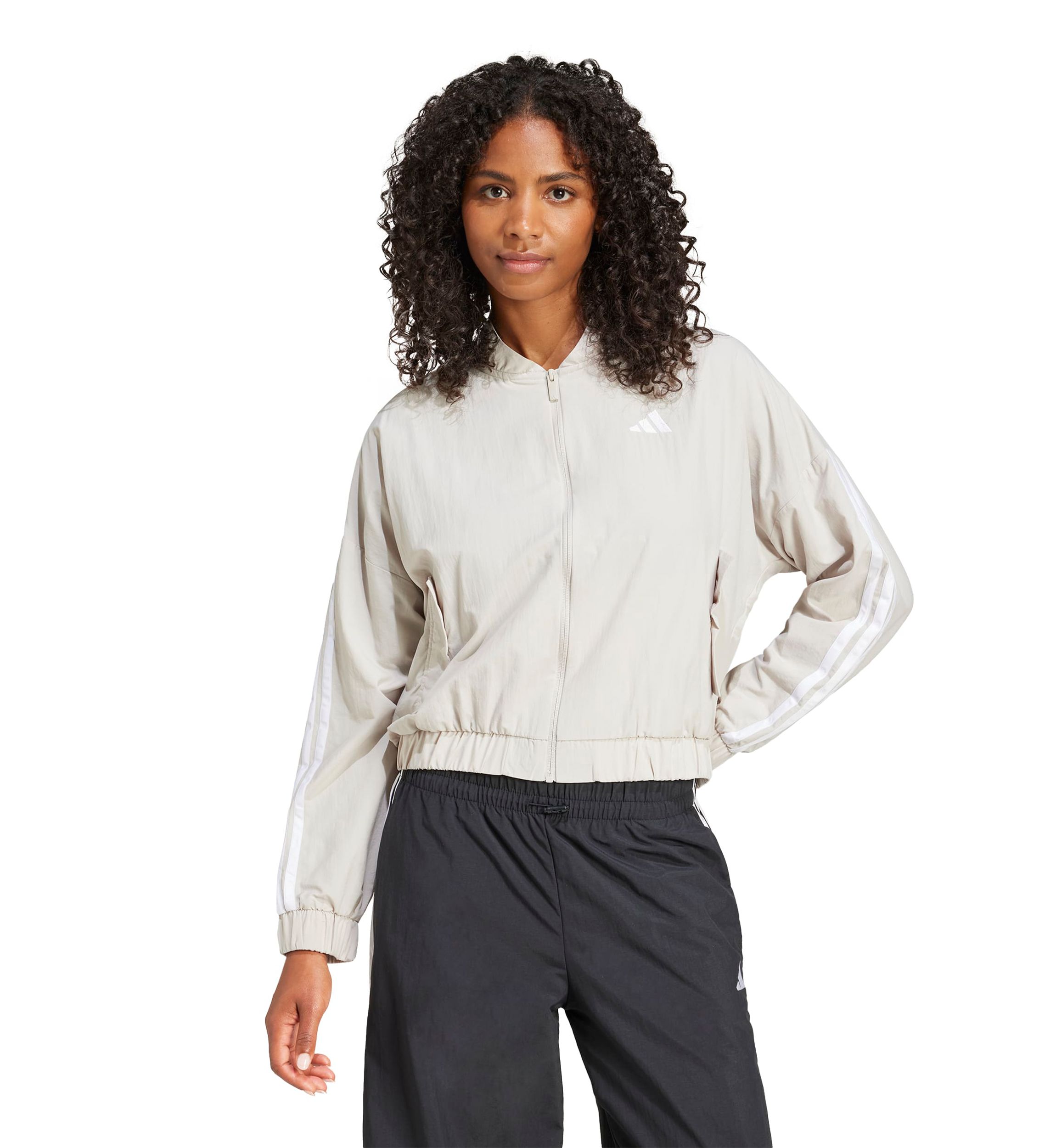 Essentials 3 Stripes Lifestyle Woven Bomber Jacket