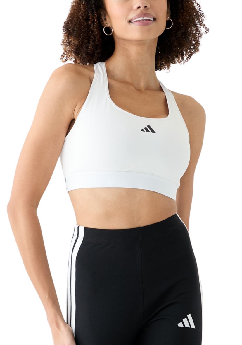 Womens Powerreact Medium Support Bra with Mesh Detail