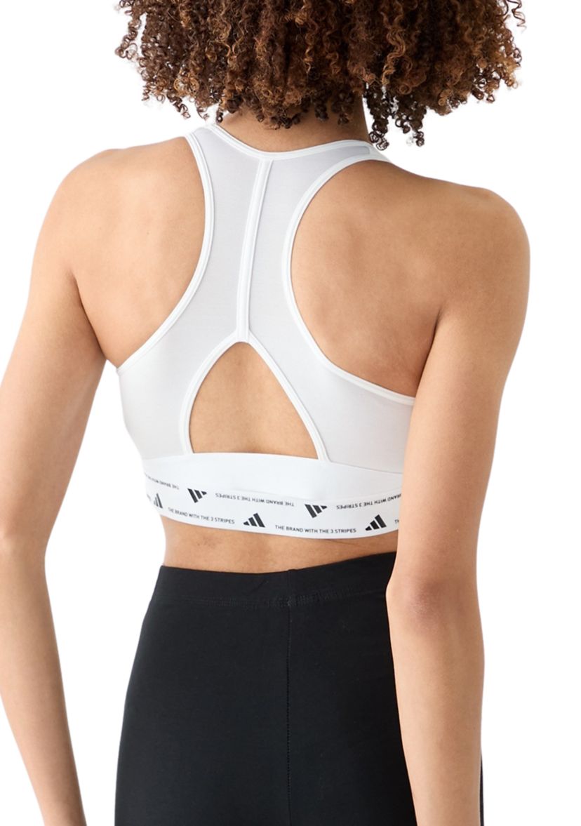 Womens Powerreact Medium Support Bra with Mesh Detail