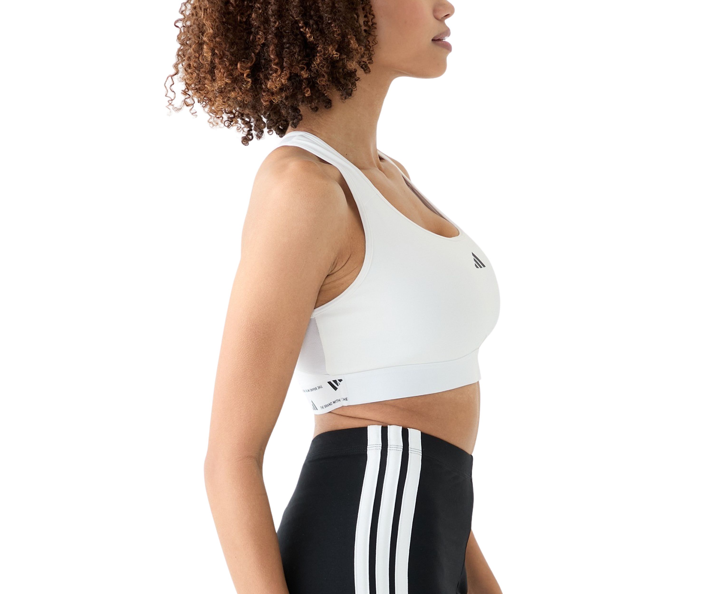 Womens Powerreact Medium Support Bra with Mesh Detail