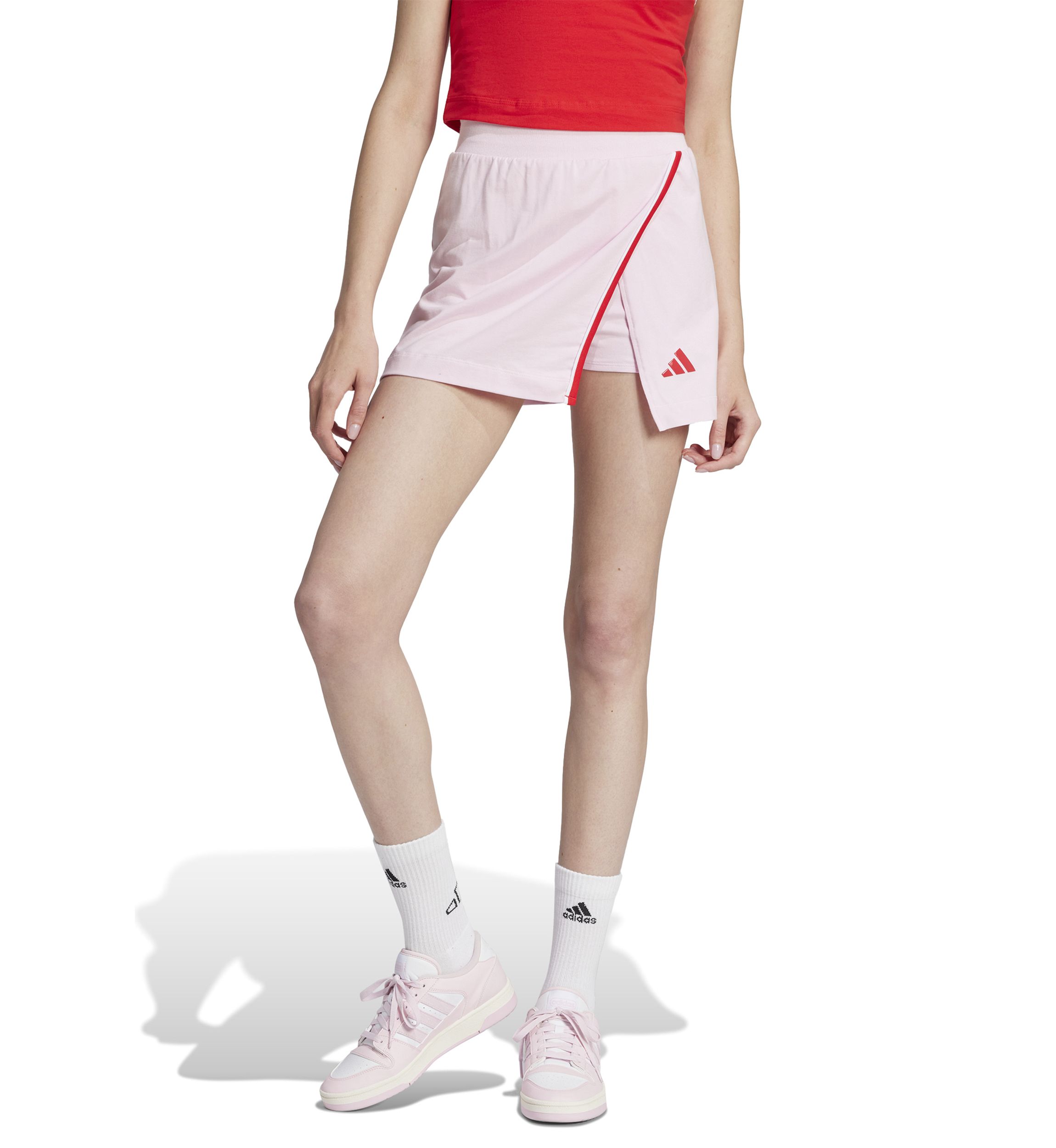 Essentials Color-Pop Cotton Skort