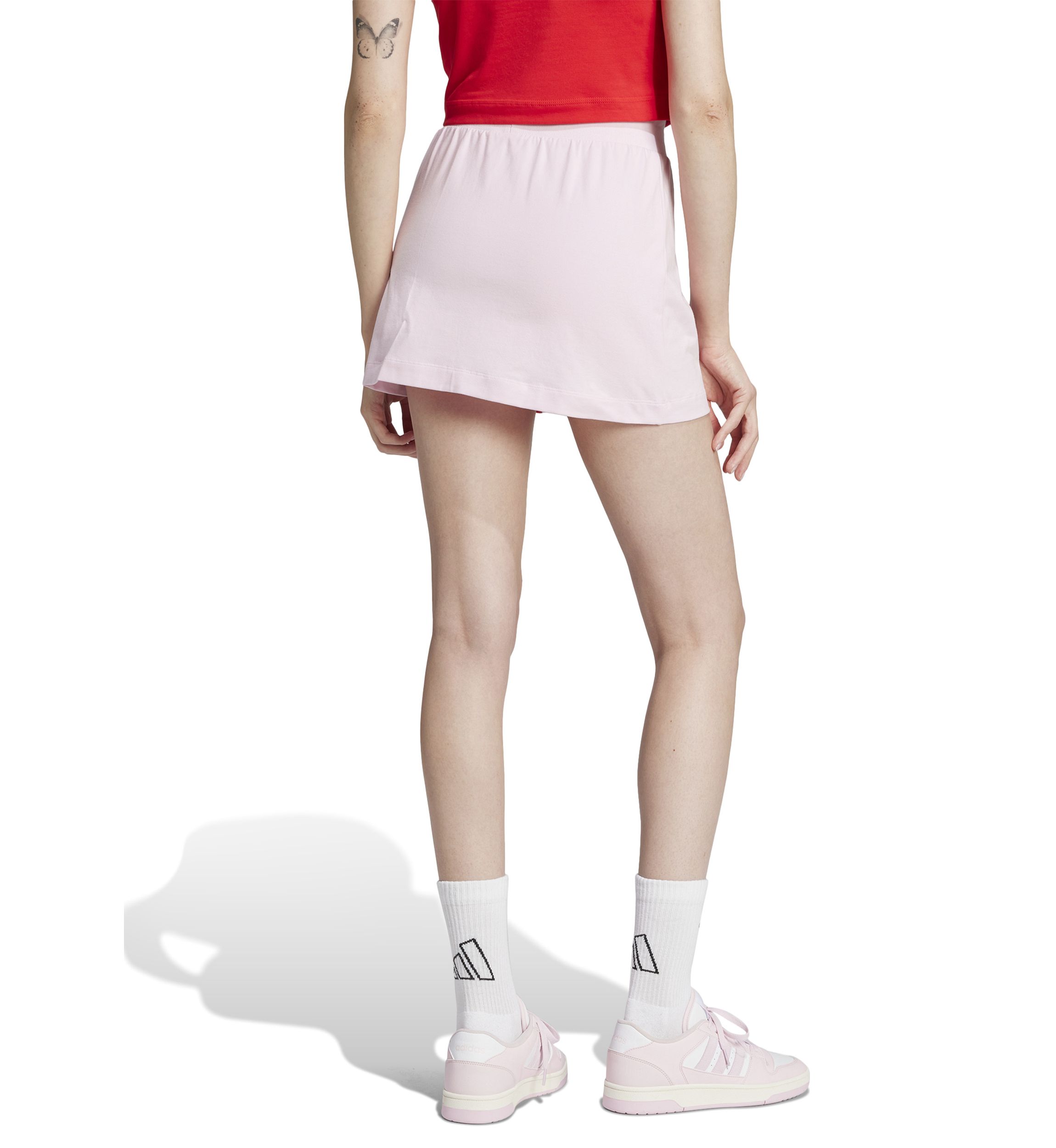 Essentials Color-Pop Cotton Skort