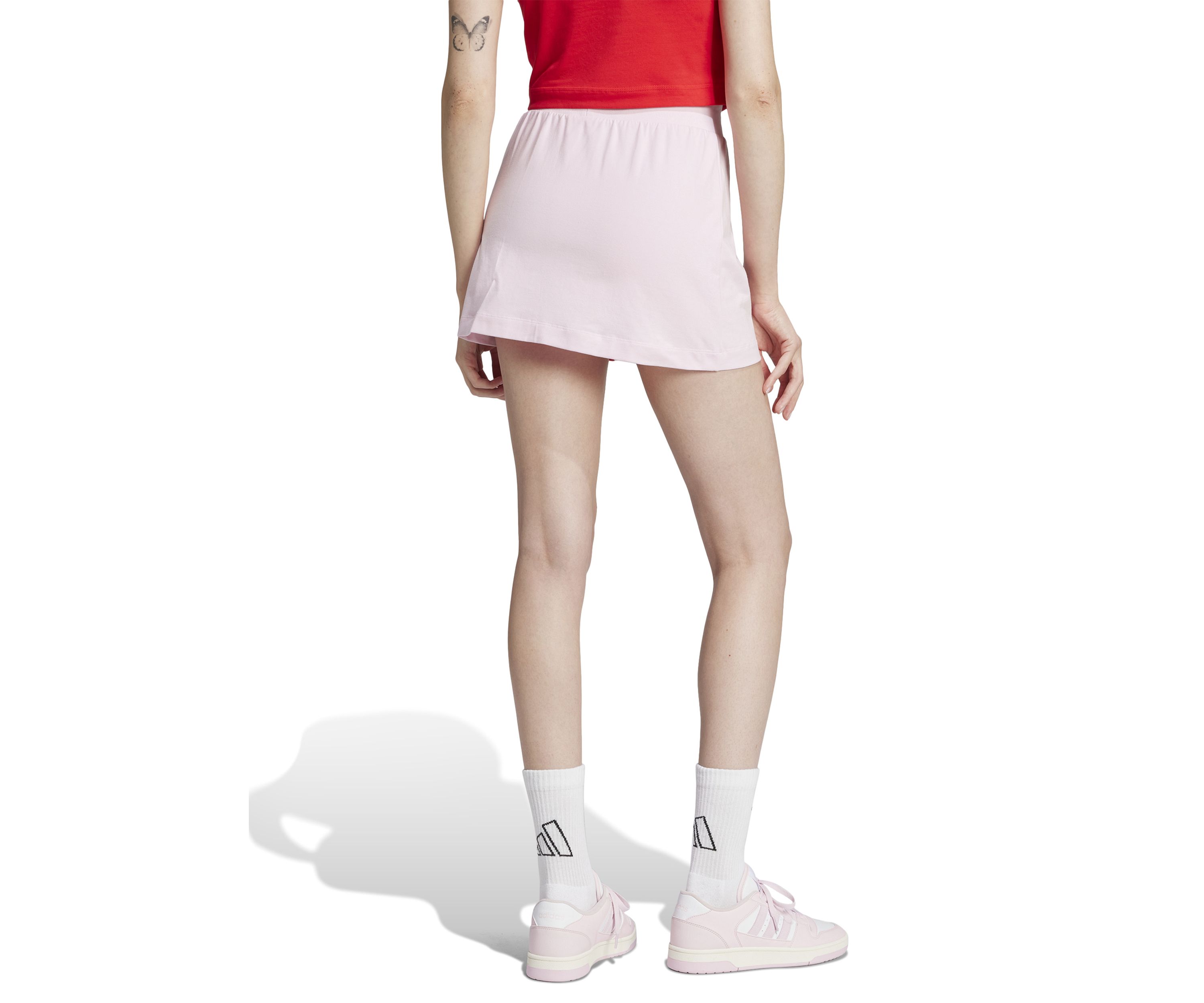 Essentials Color-Pop Cotton Skort