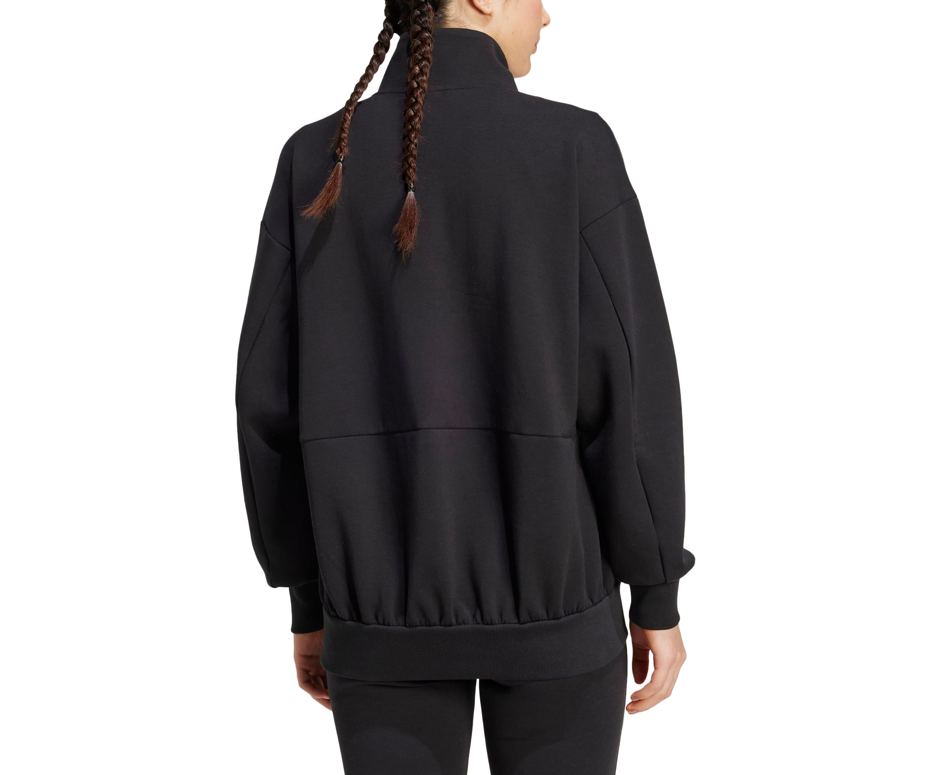 ALL SZN Soft Lux Loose Full-Zip Top