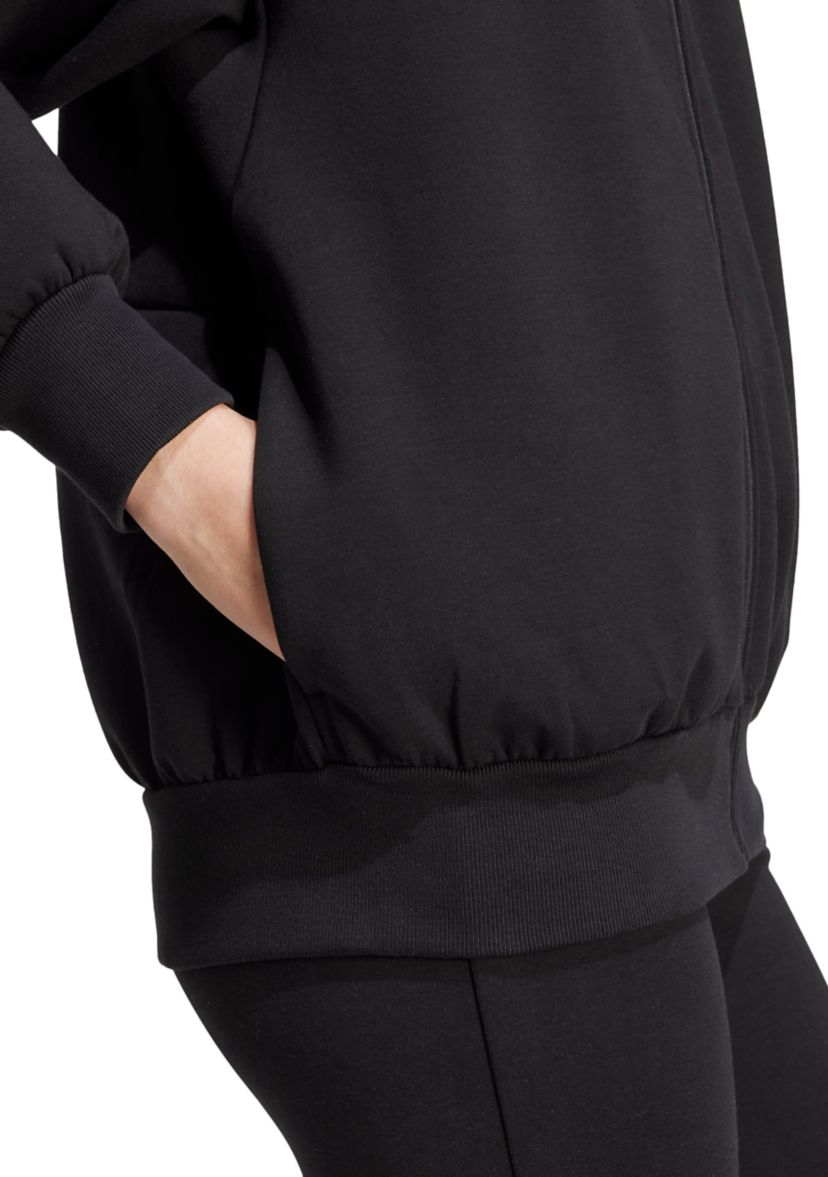 ALL SZN Soft Lux Loose Full-Zip Top