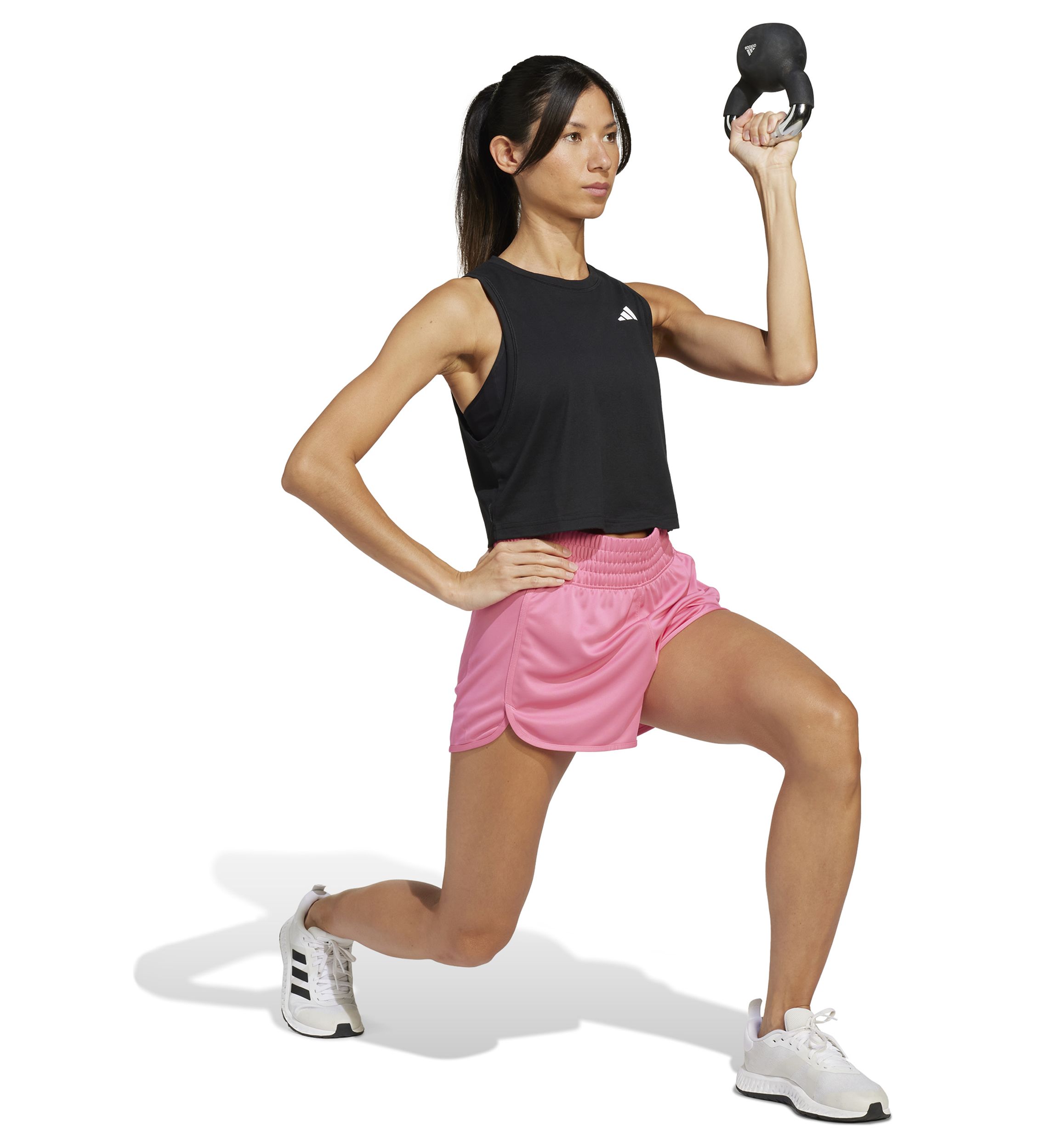 Pacer Essentials Knit High-Rise Shorts