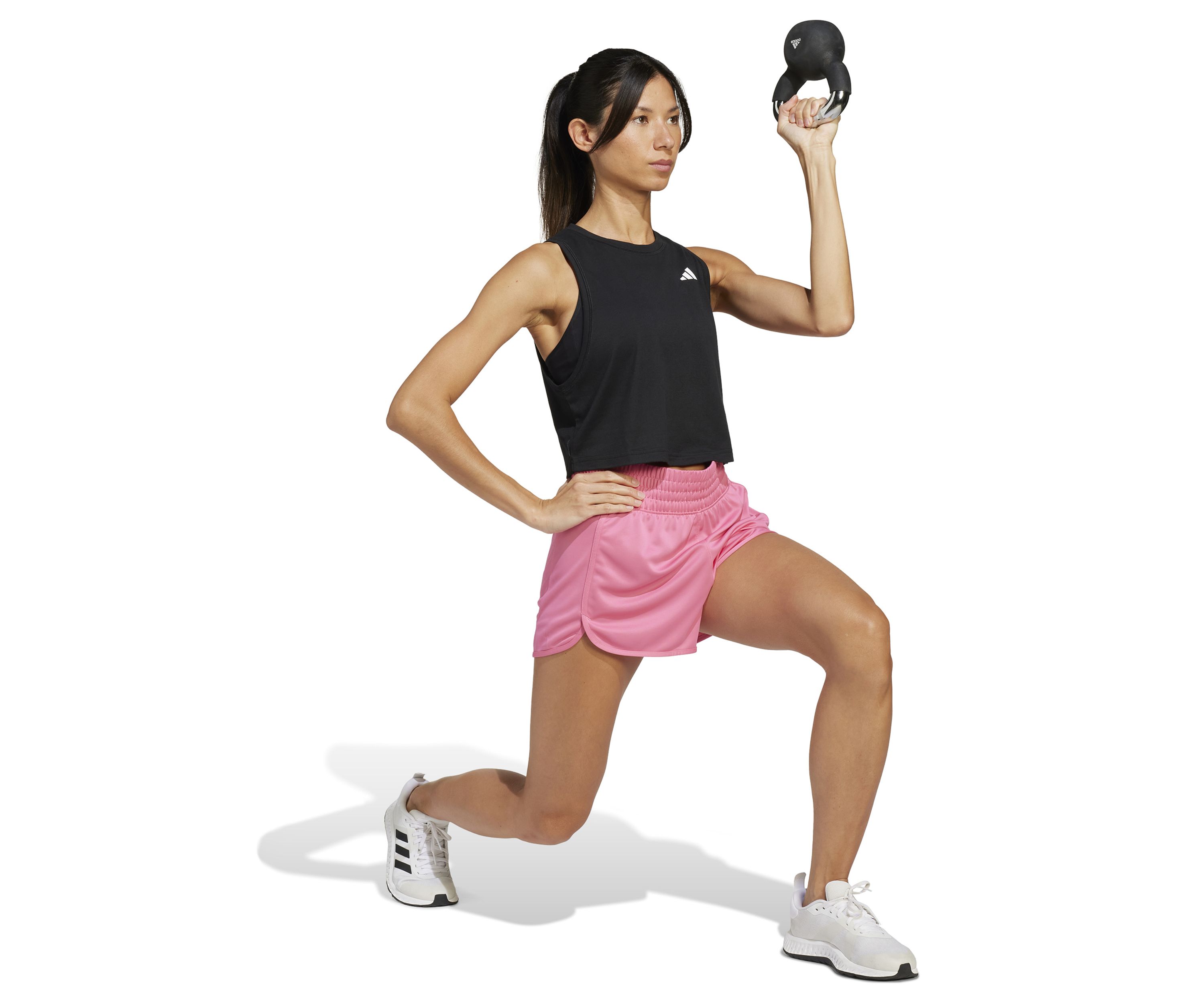 Pacer Essentials Knit High-Rise Shorts