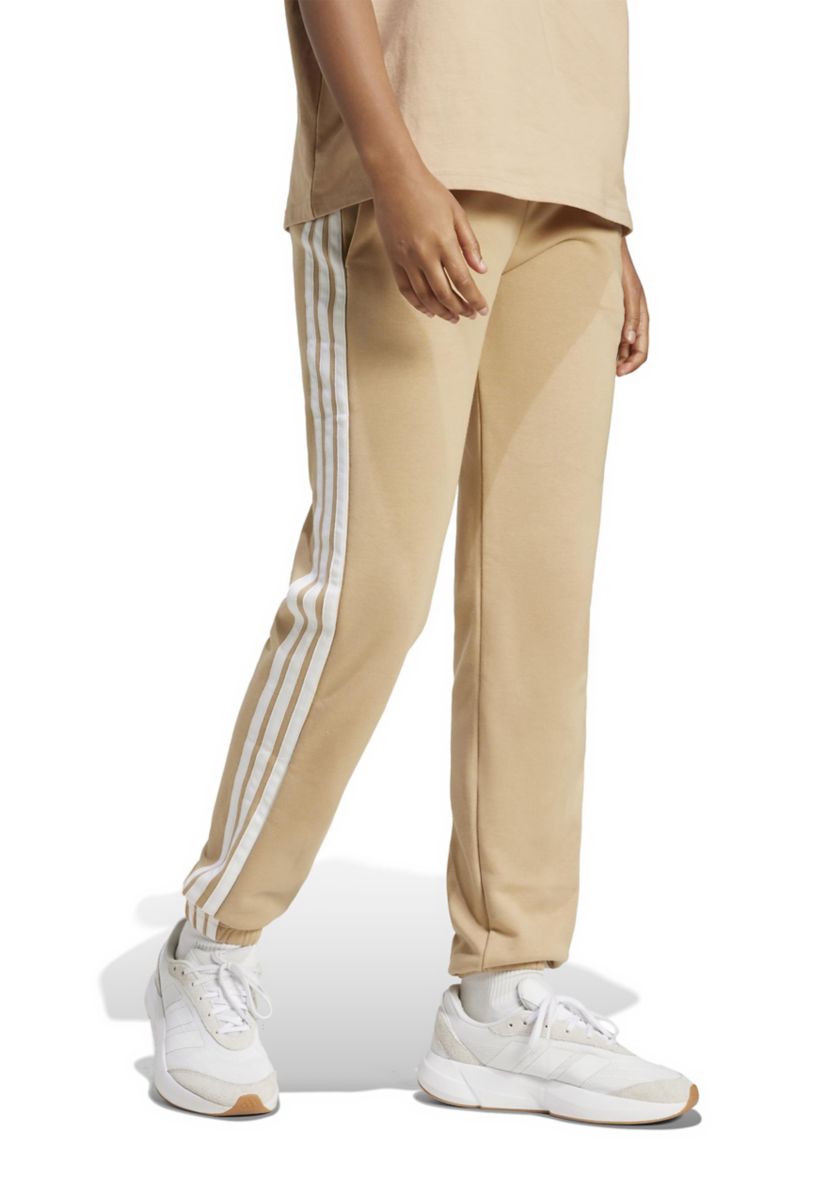 Essentials 3-Stripes French Terry Cuffed Jogger Pants