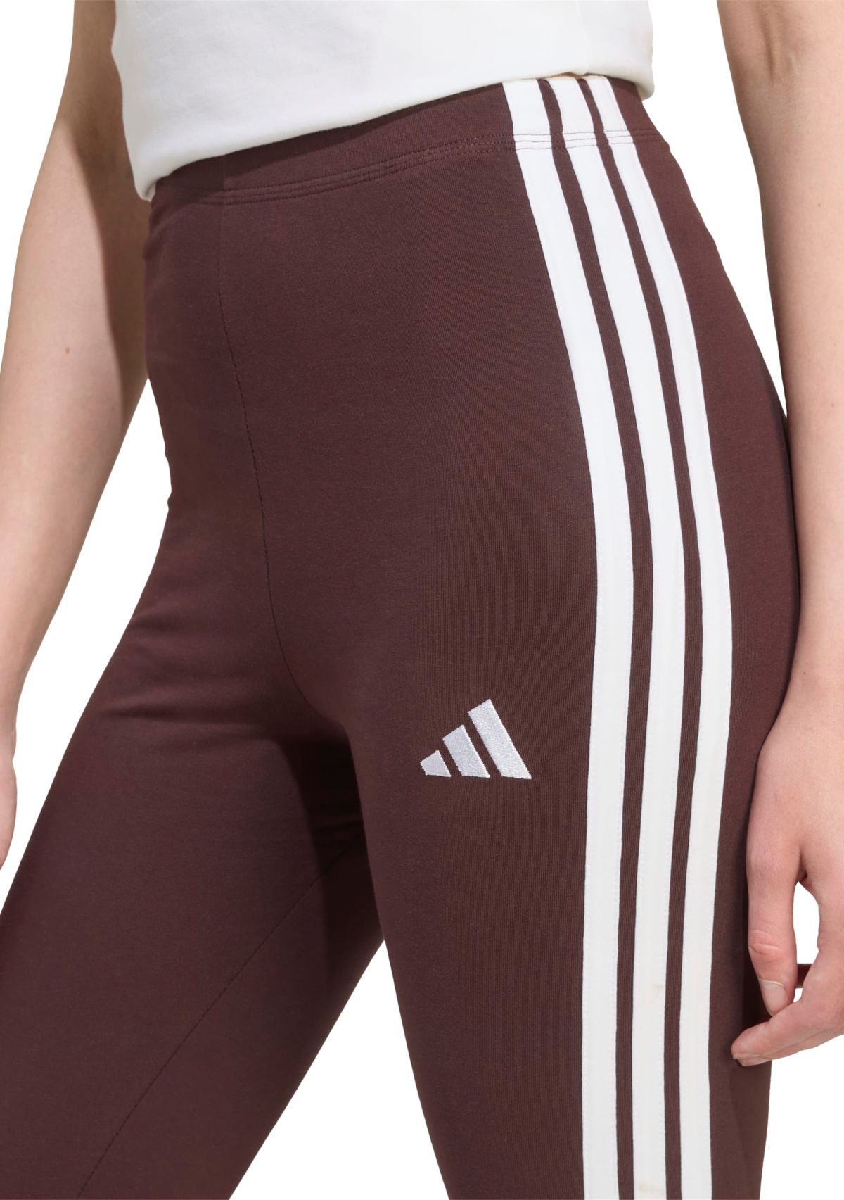 Essentials 3-Stripes Cotton Leggings