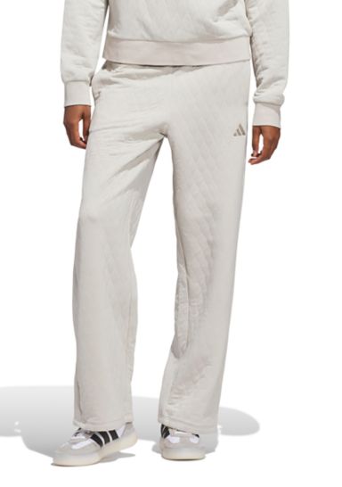 Quilted Wide Leg Pants