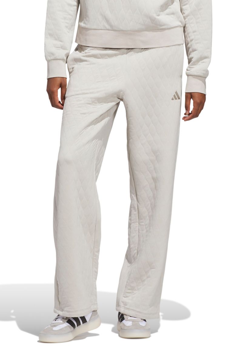 Quilted Wide Leg Pants