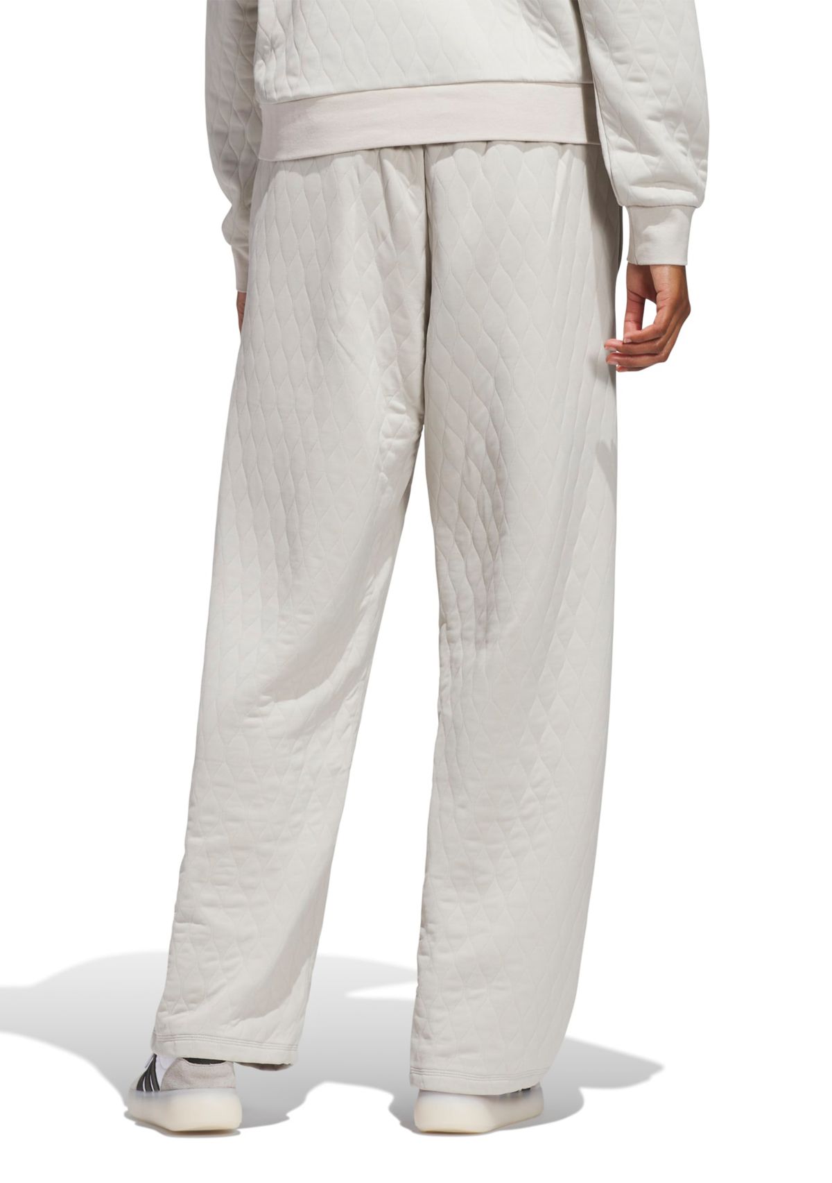 Quilted Wide Leg Pants