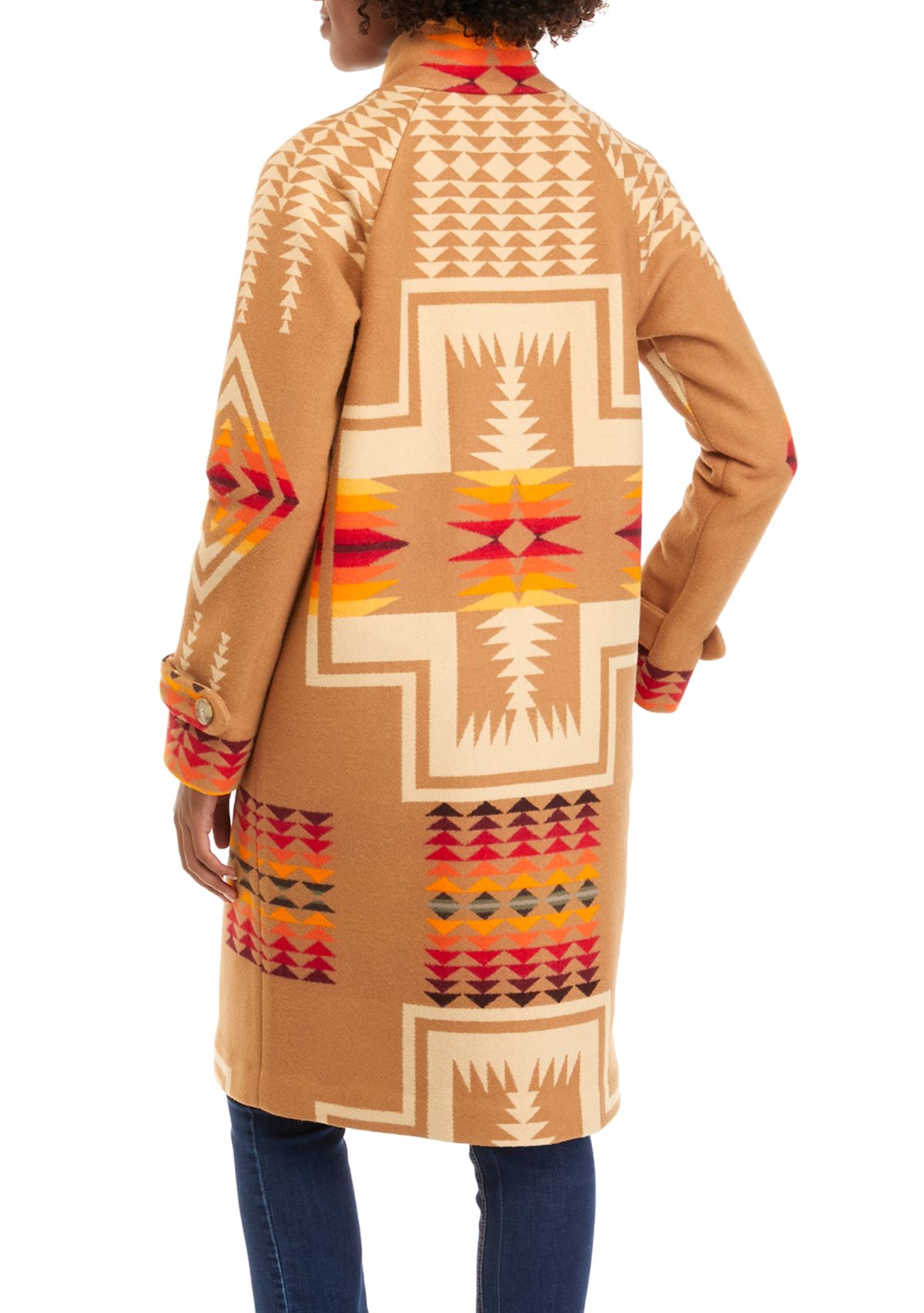 Womens Harding Archive Blanket Coat