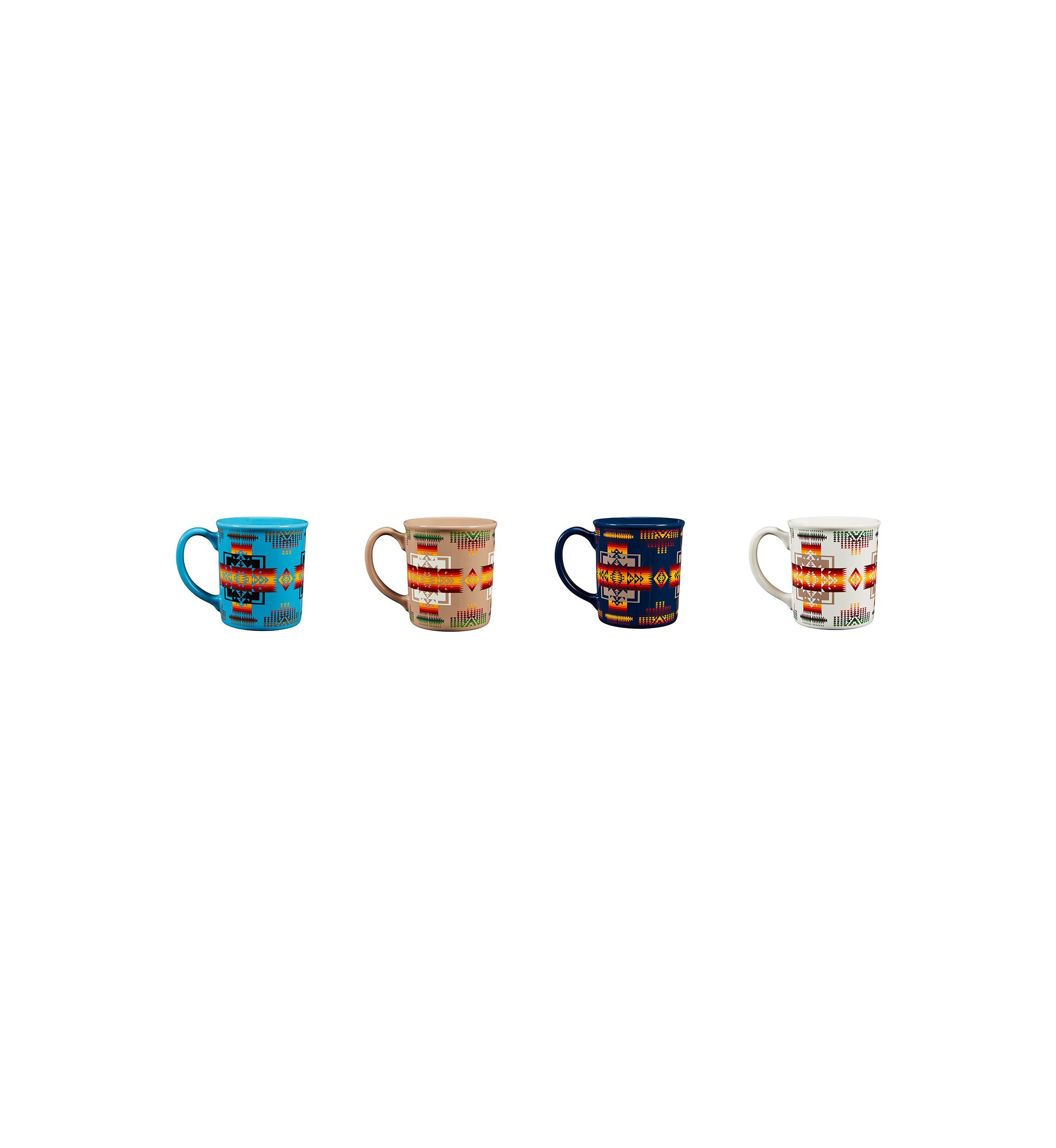 Chief Joseph Mugs - Set of 4