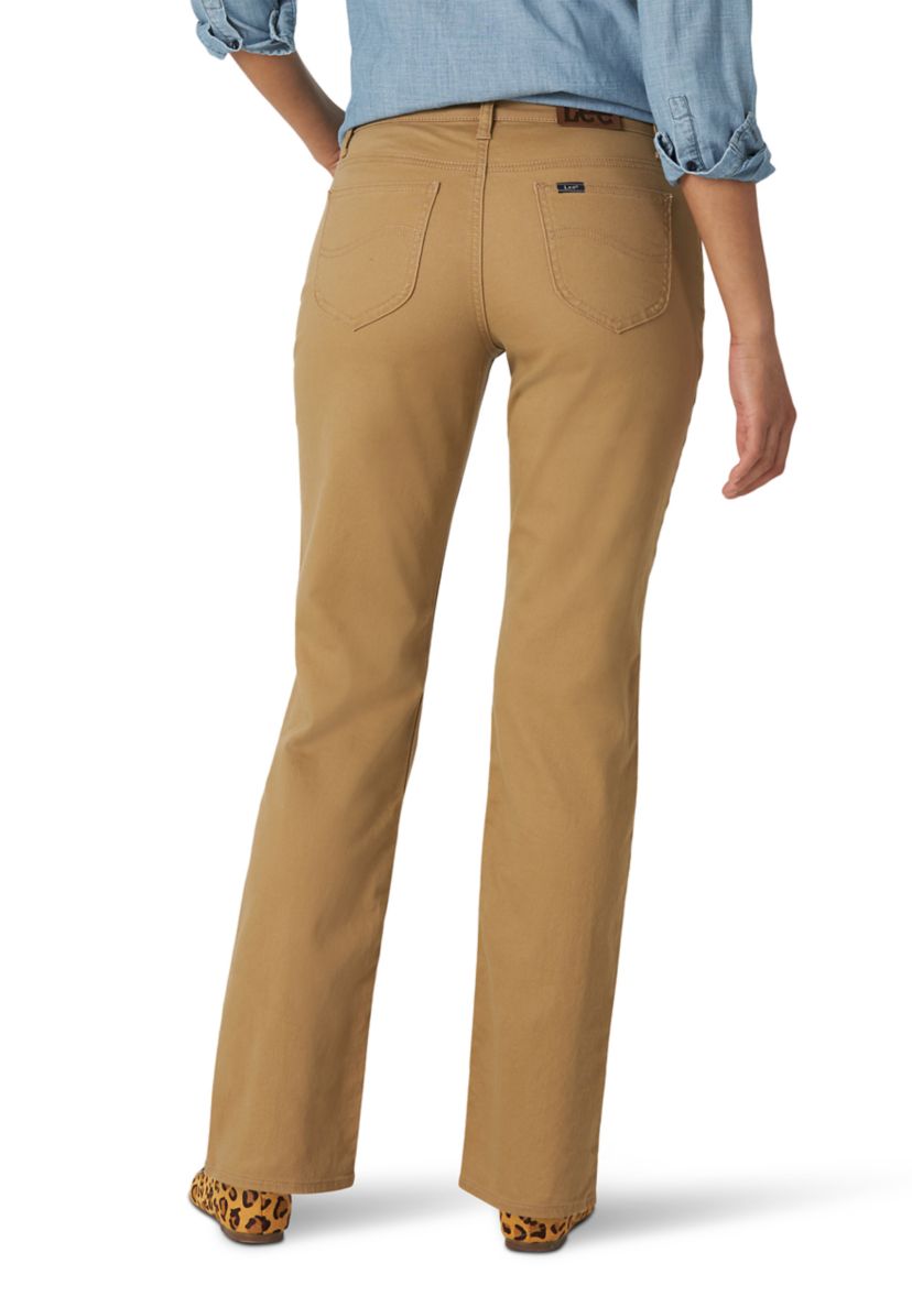 Womens Relaxed Fit Straight Leg Jeans