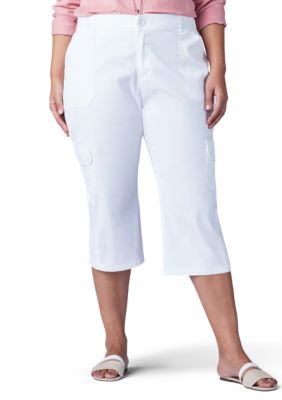 Lee Plus Size Flex To Go Cargo Skimmer Capris Belk