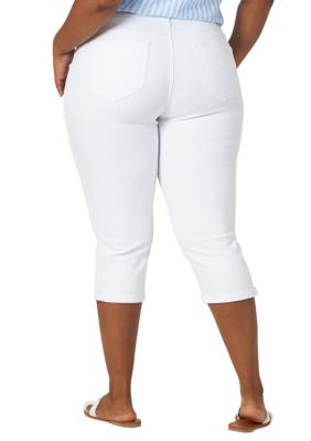 Lee® Plus Size Flex Motion Capri Pants | belk