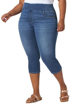 womens capri pants plus size