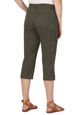 Lee Jeans Petite Flex-to-go Relaxed Fit Cargo Capri Pant in