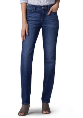 Lee Women S Flex Motion Straight Leg Jeans Belk