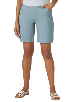 Lee® Petite 9 Inch Chino Bermuda Shorts | belk