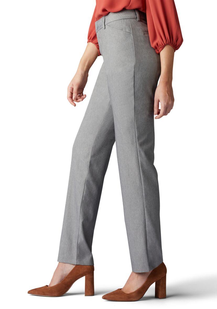Womens Relaxed Fit Straight Leg Pants