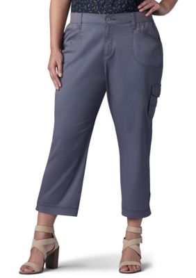 Lee Plus Size Flex To Go Cargo Capris Belk