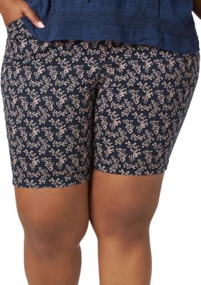 Lee® Plus Size Regular Fit Chino Bermuda Shorts | belk