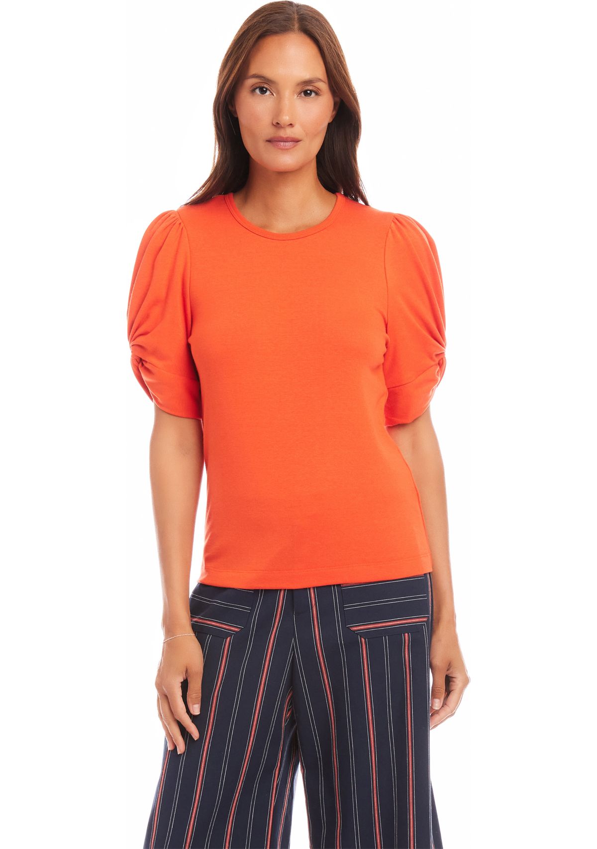 Womens Twist Sleeve Top