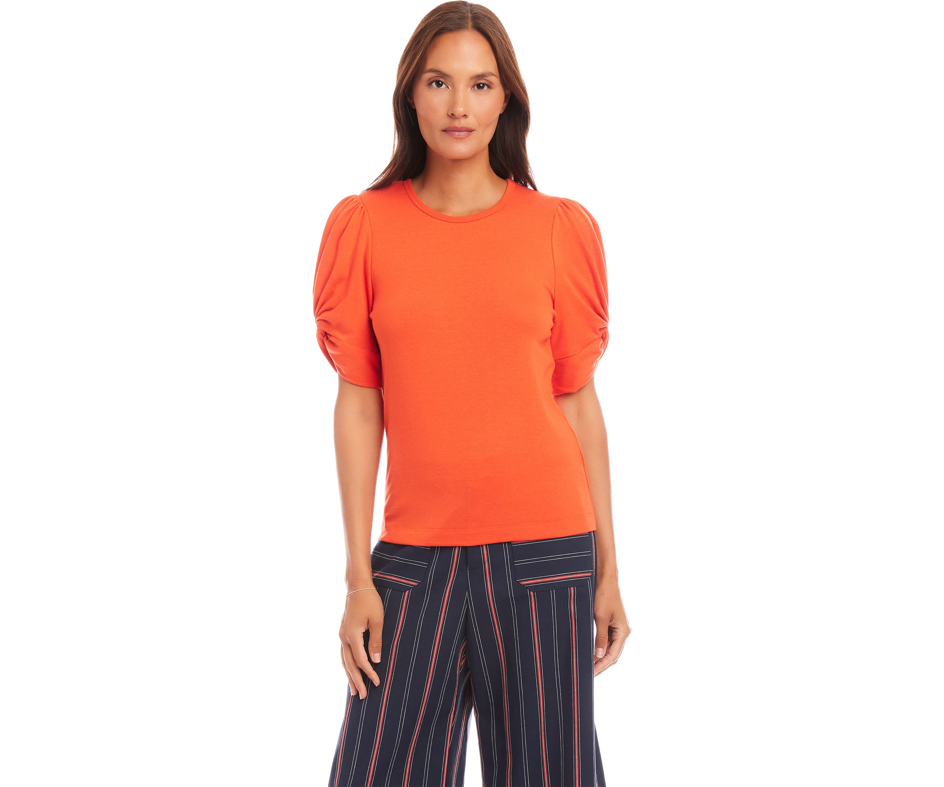 Womens Twist Sleeve Top